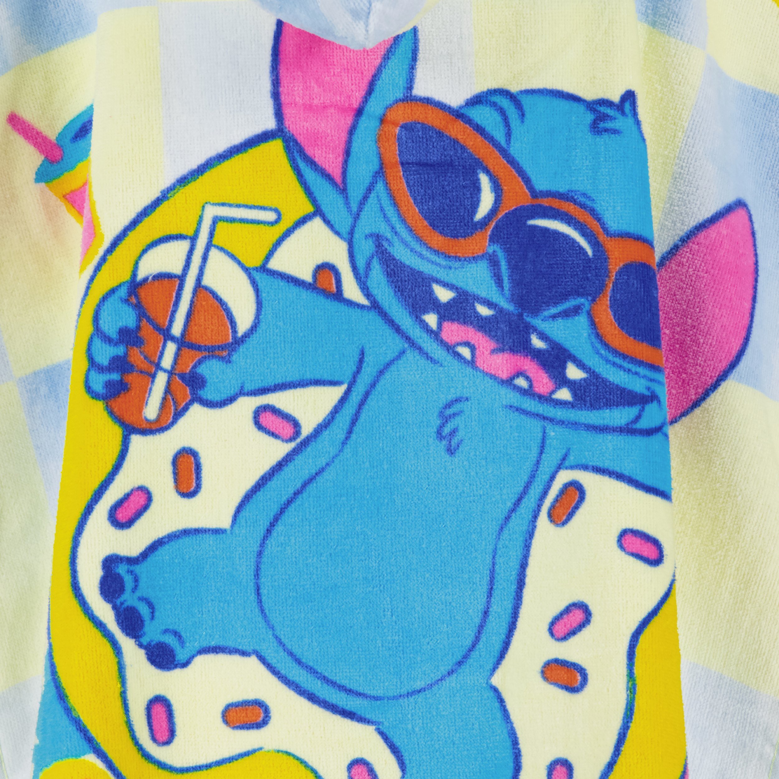 Lilo & Stitch kinder zwemponcho met capuchon blauw meisjes zwemponcho'sstrandlakens – foto 2