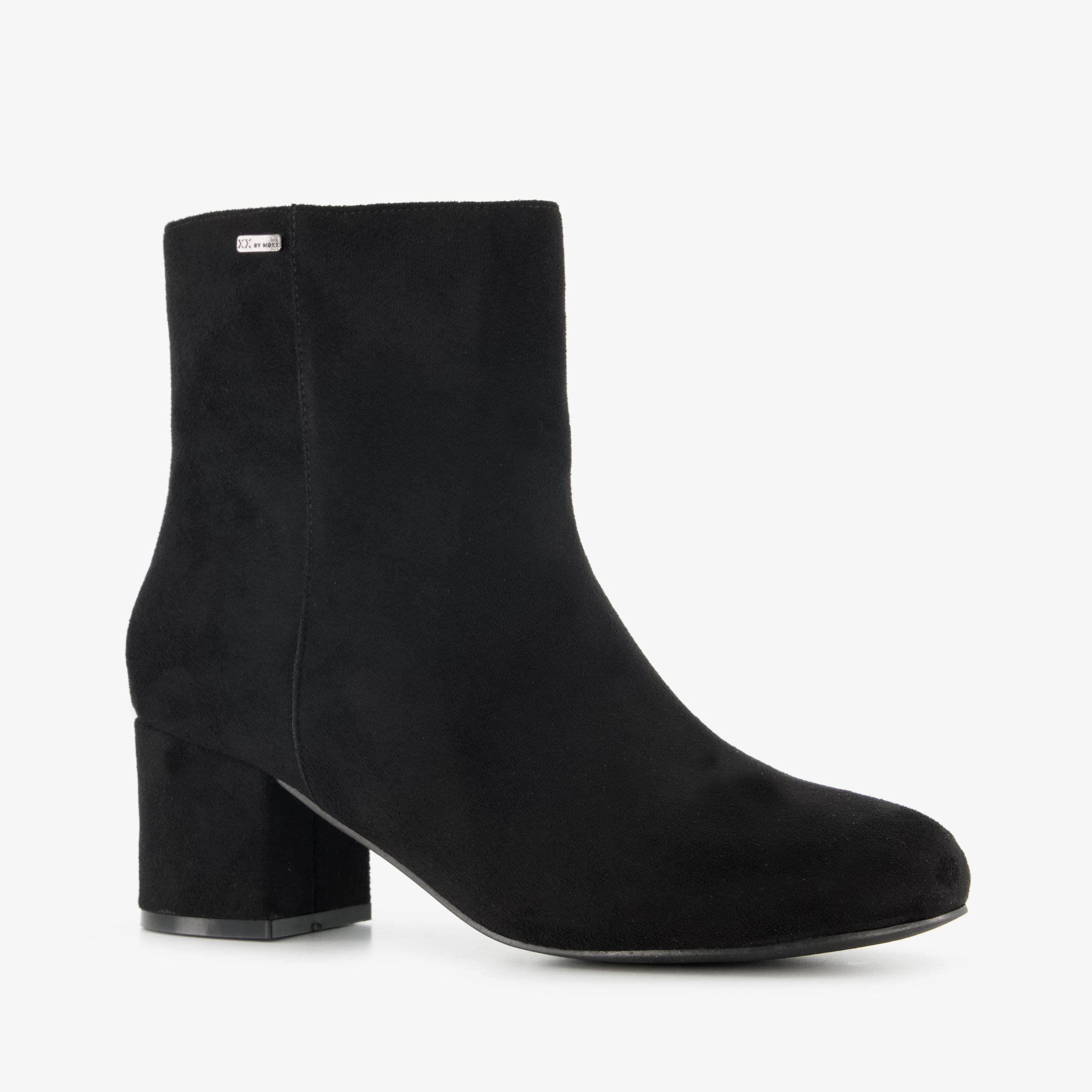 XX By Mexx dames enkellaarsjes met hak zwart