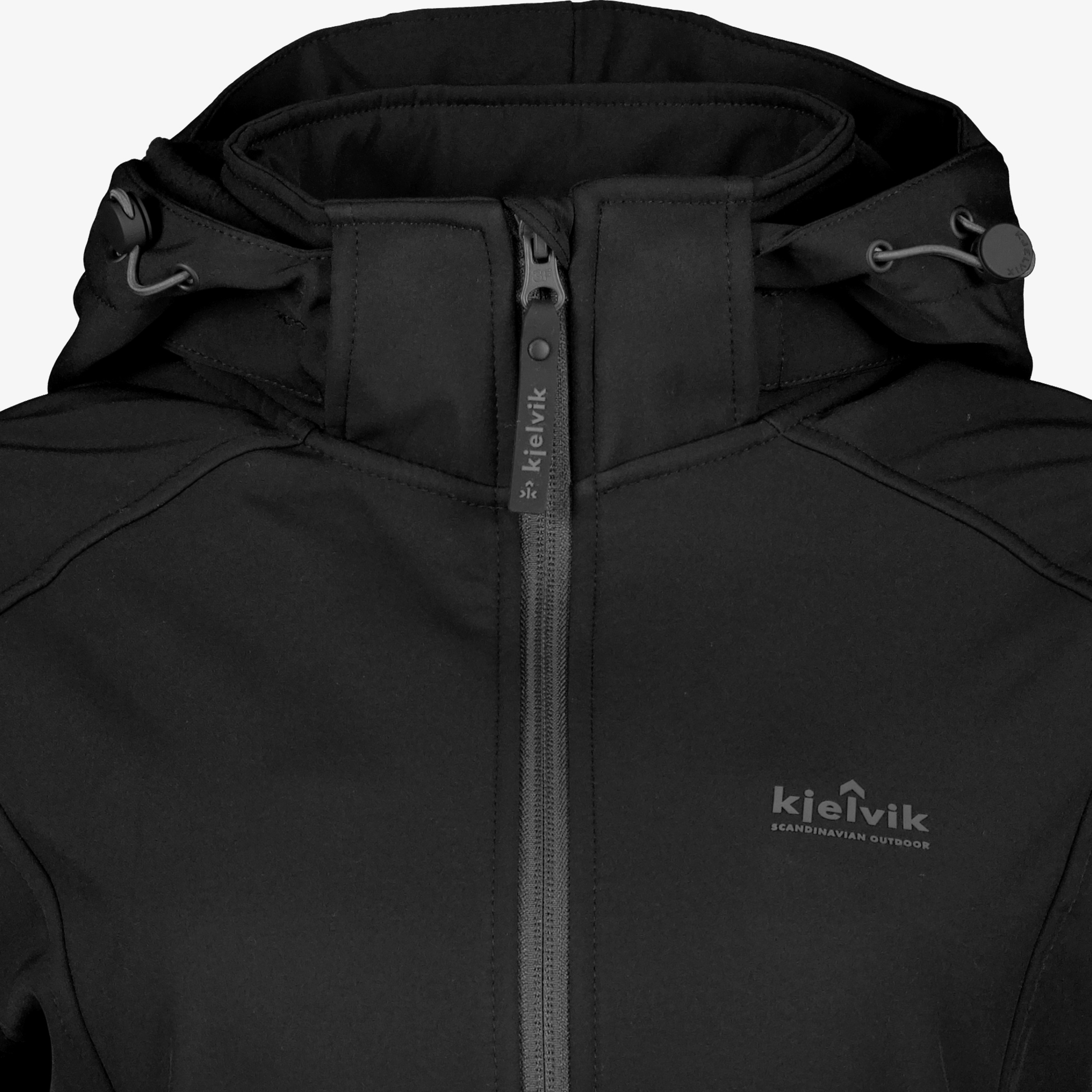 Kjelvik softshell dames jas zwart jassen – foto 3