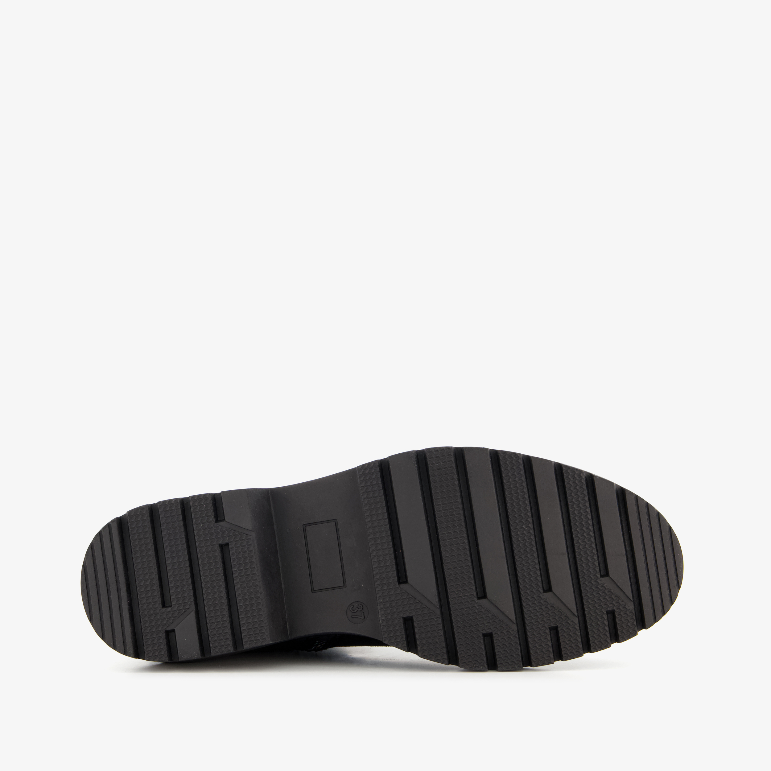 Blue Box dames croco boots zwart enkellaarzen – foto 3