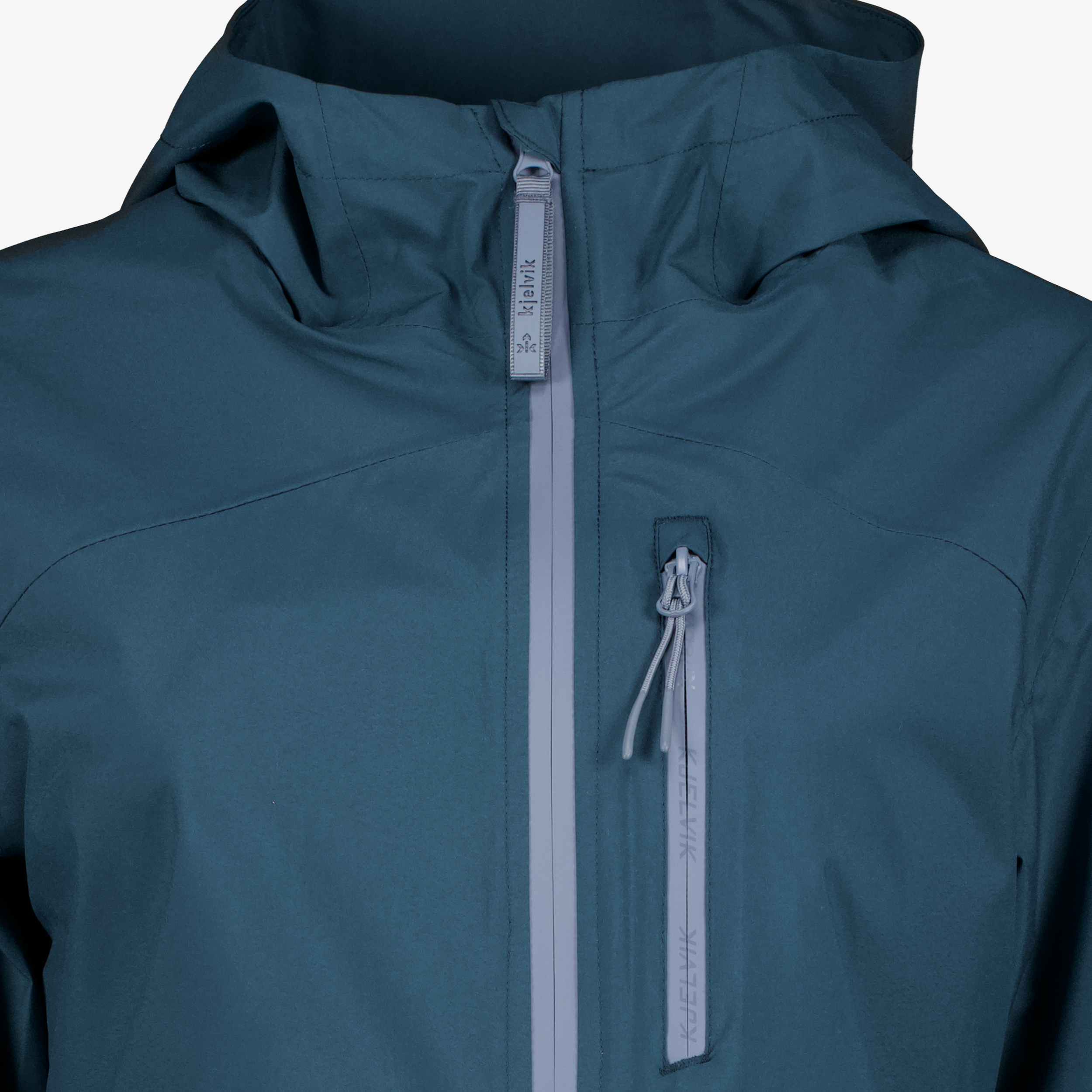 Kjelvik waterdichte dames jas blauw jassen – foto 3
