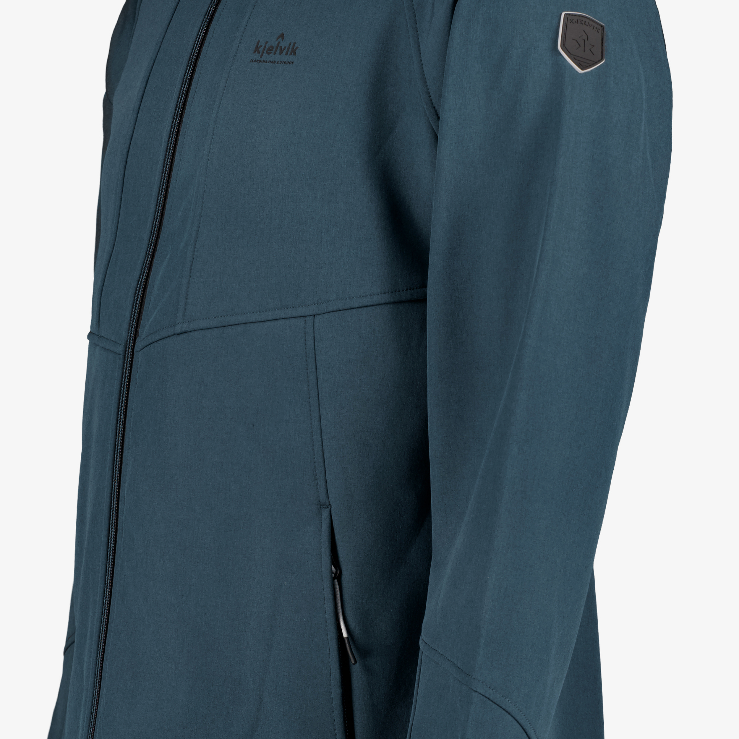 Kjelvik softshell heren jas blauw jassen – foto 2