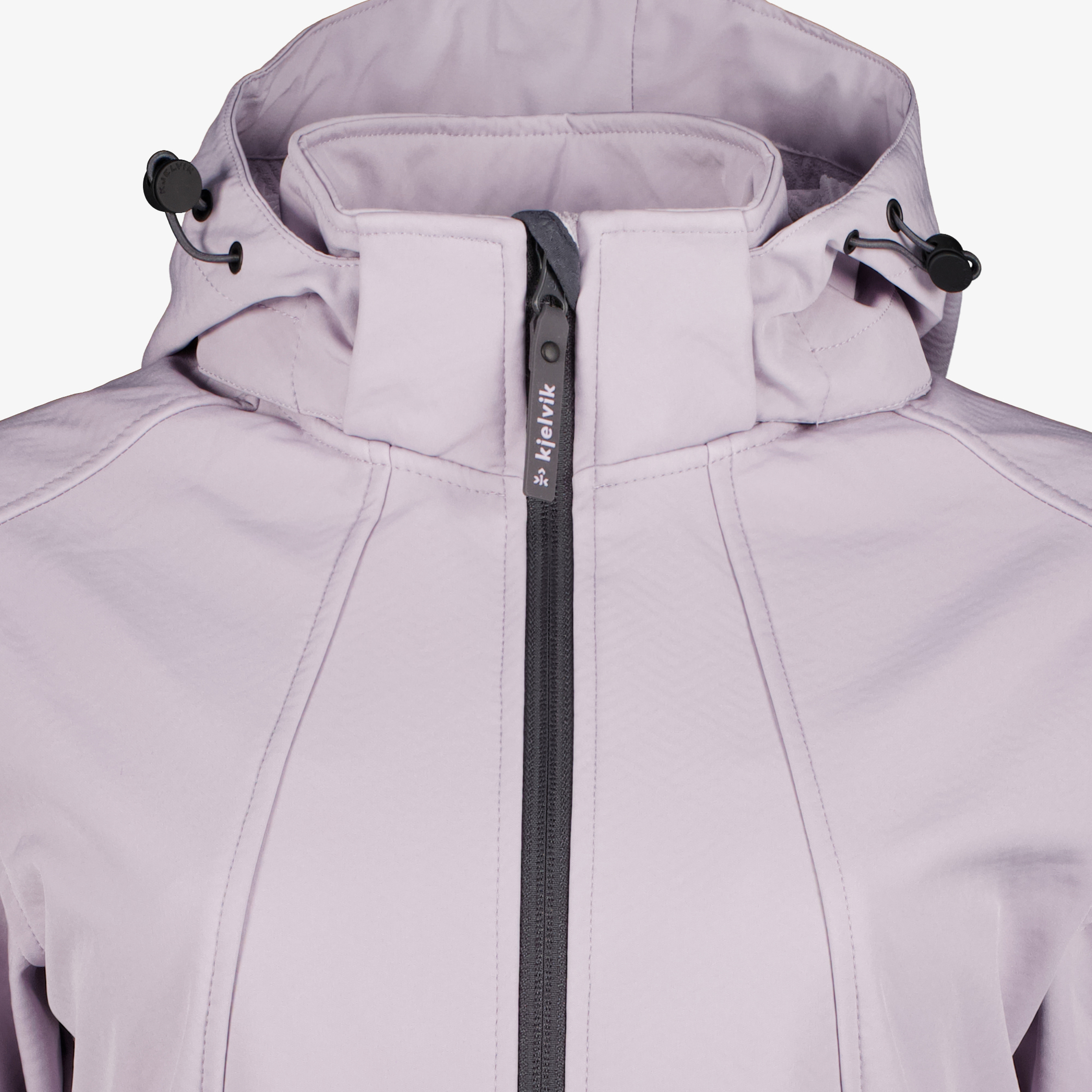 Kjelvik softshell dames jas lila jassen – foto 3