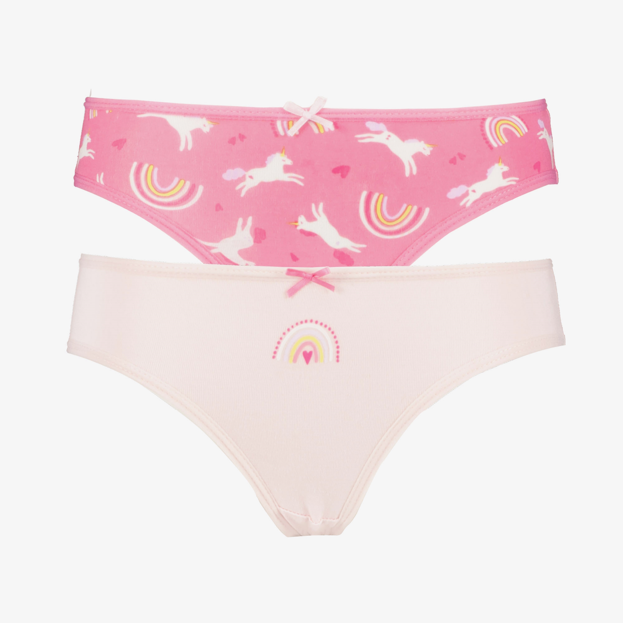 TwoDay 2-pack meisjes hipsters unicorn roze
