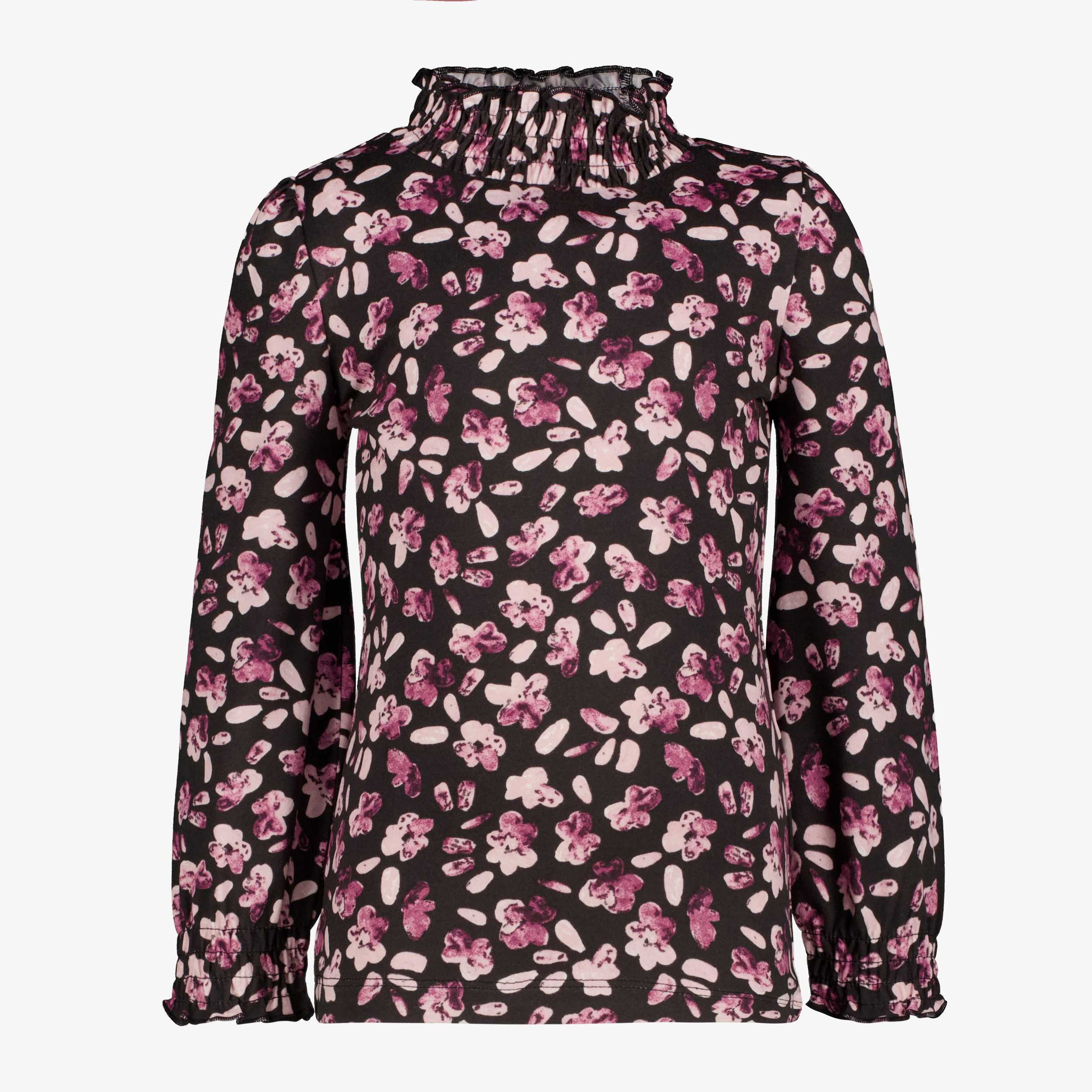 TwoDay meisjes shirt met lange mouwen en bloemenprint t-shirts & tops