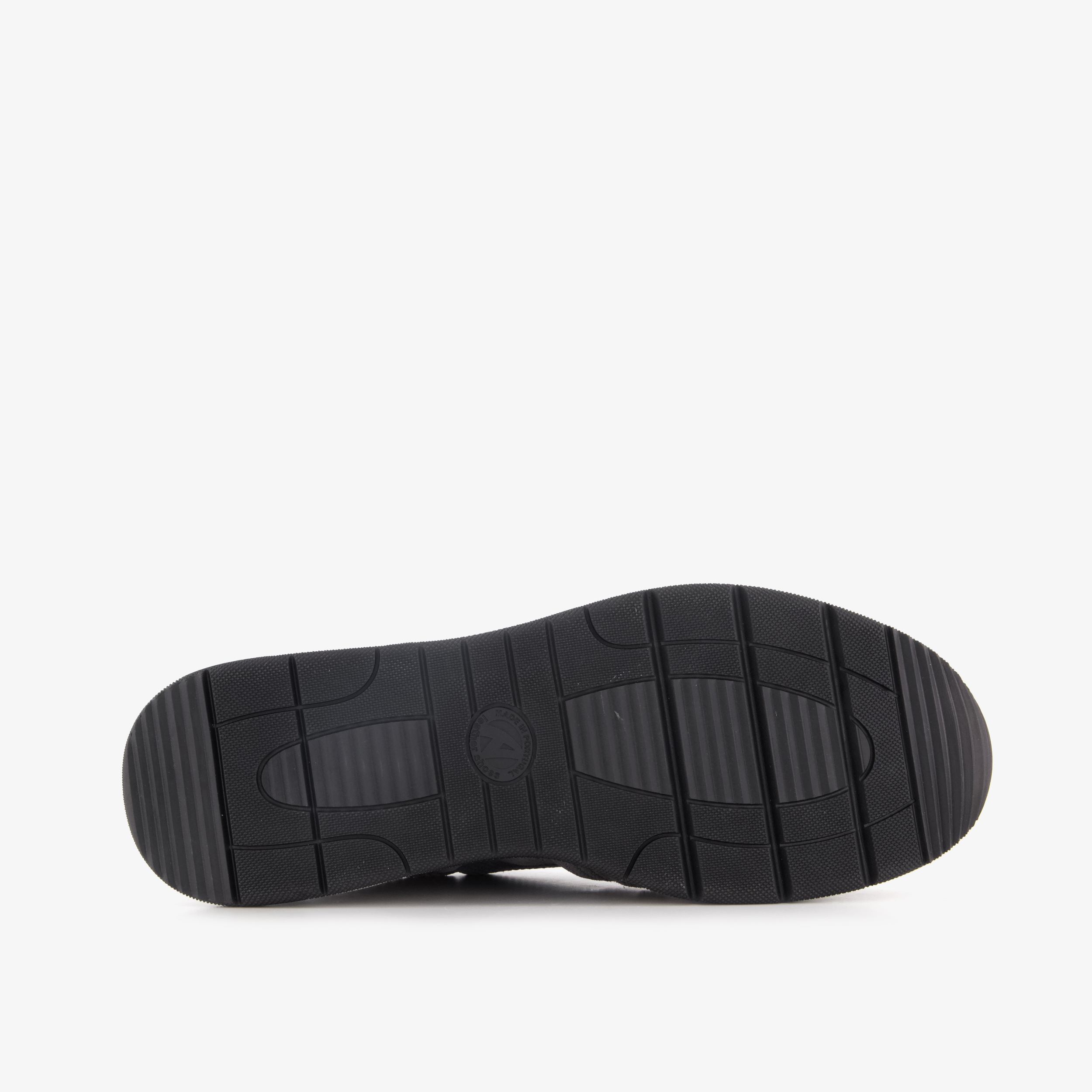 Hush Puppies leren heren sneakers grijs – foto 3