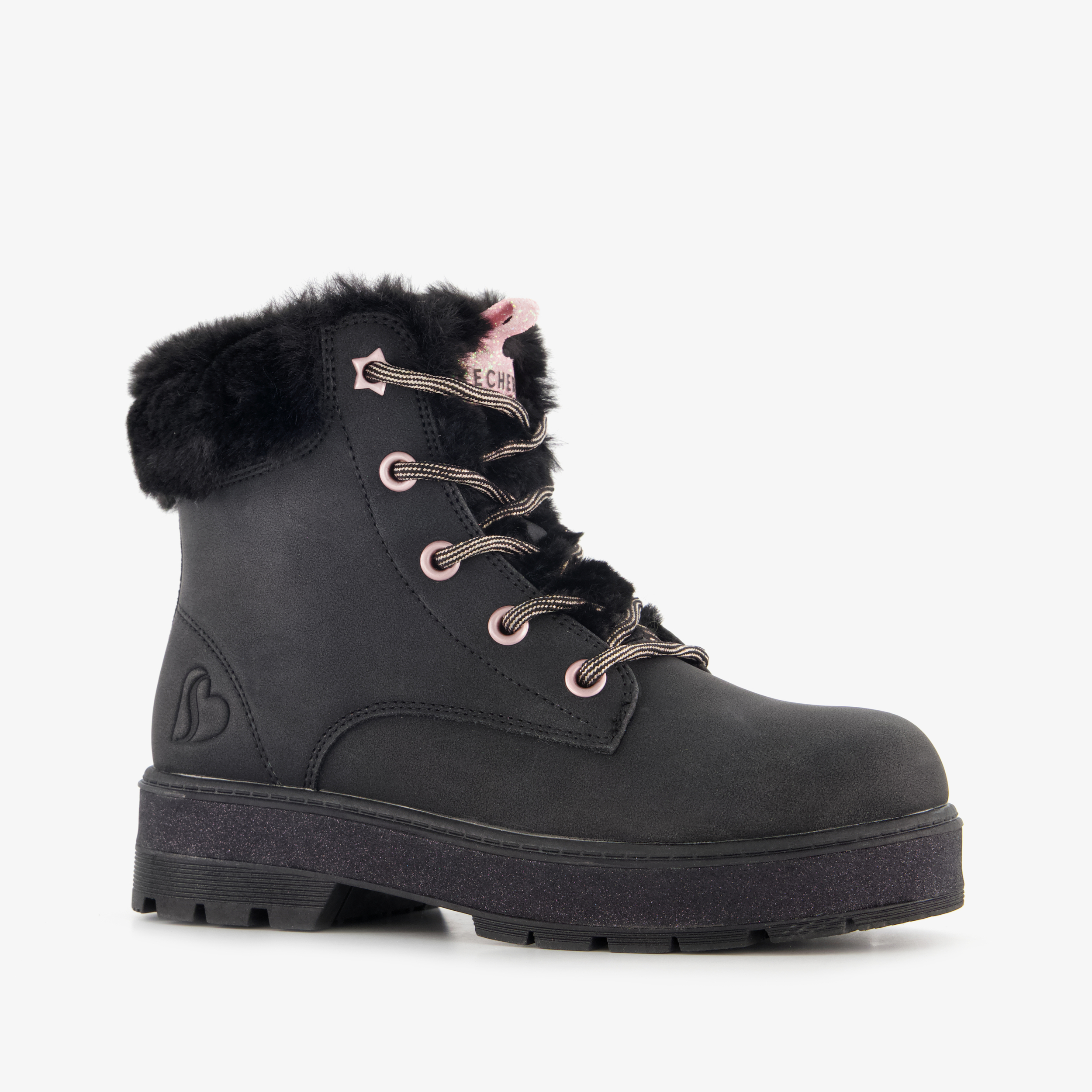 Skechers meisjes Street Glitz boots zwart