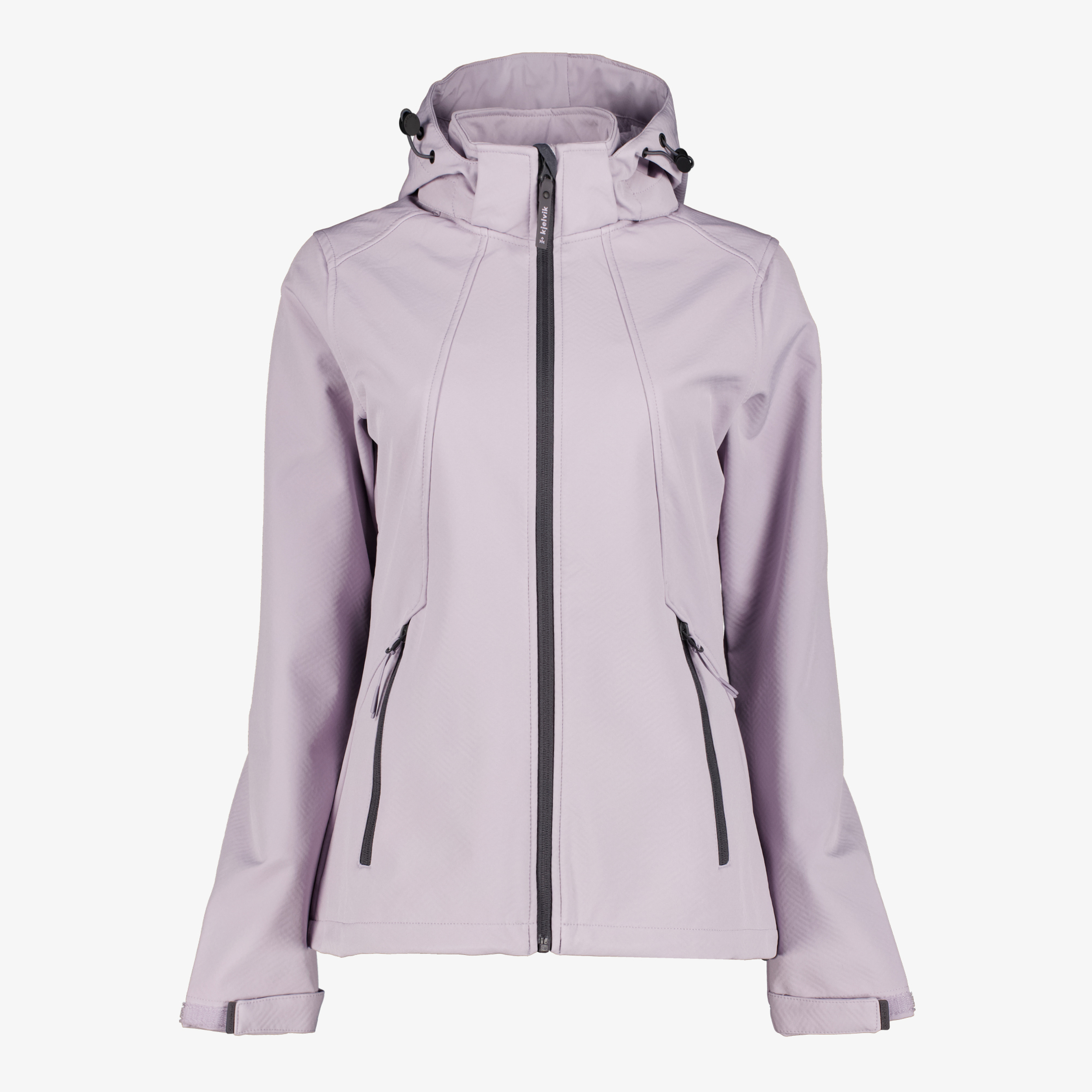 Kjelvik softshell dames jas lila jassen