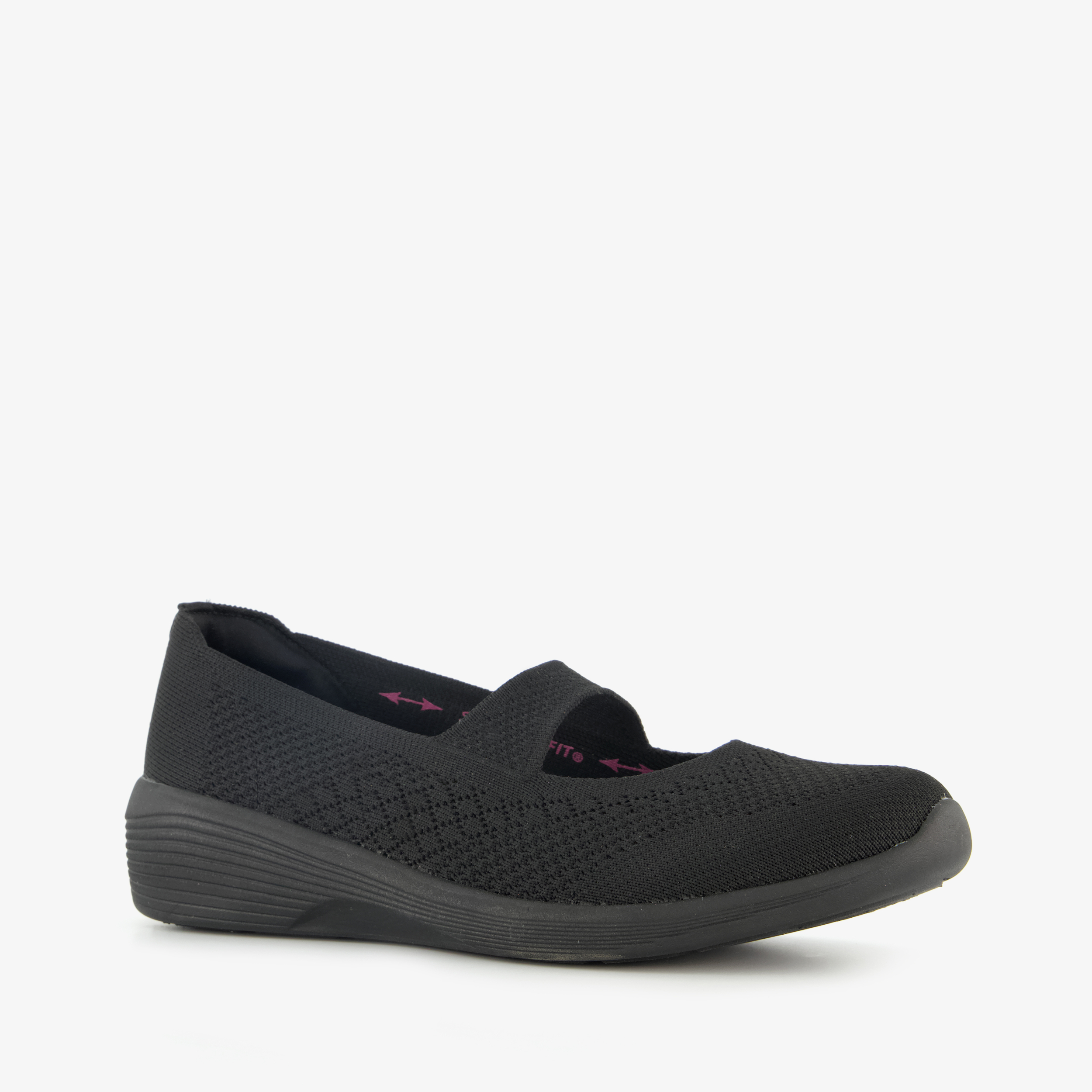 Skechers Arya - Lovesome dames ballerina zwart