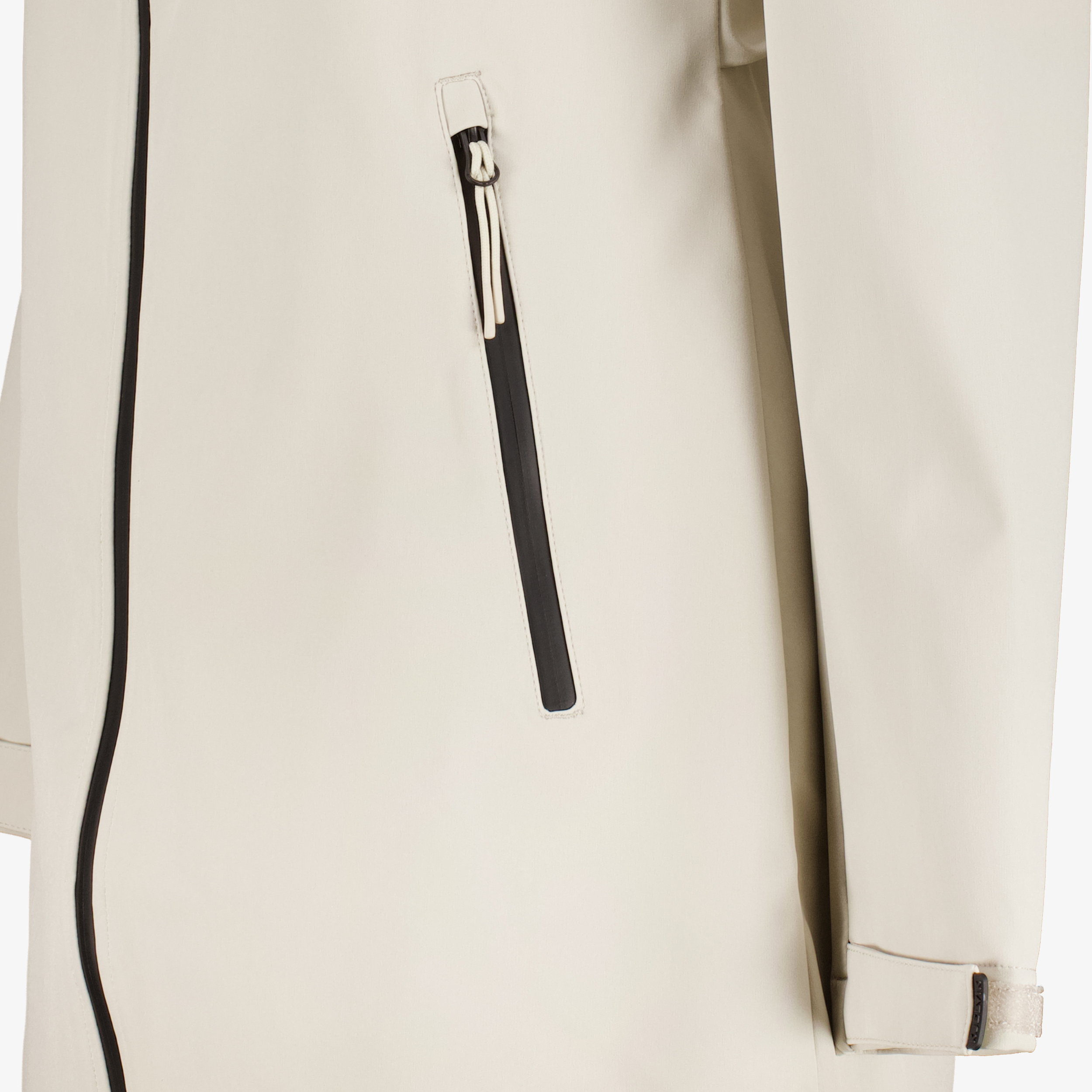 Kjelvik softshell lange dames jas beige jassen – foto 2