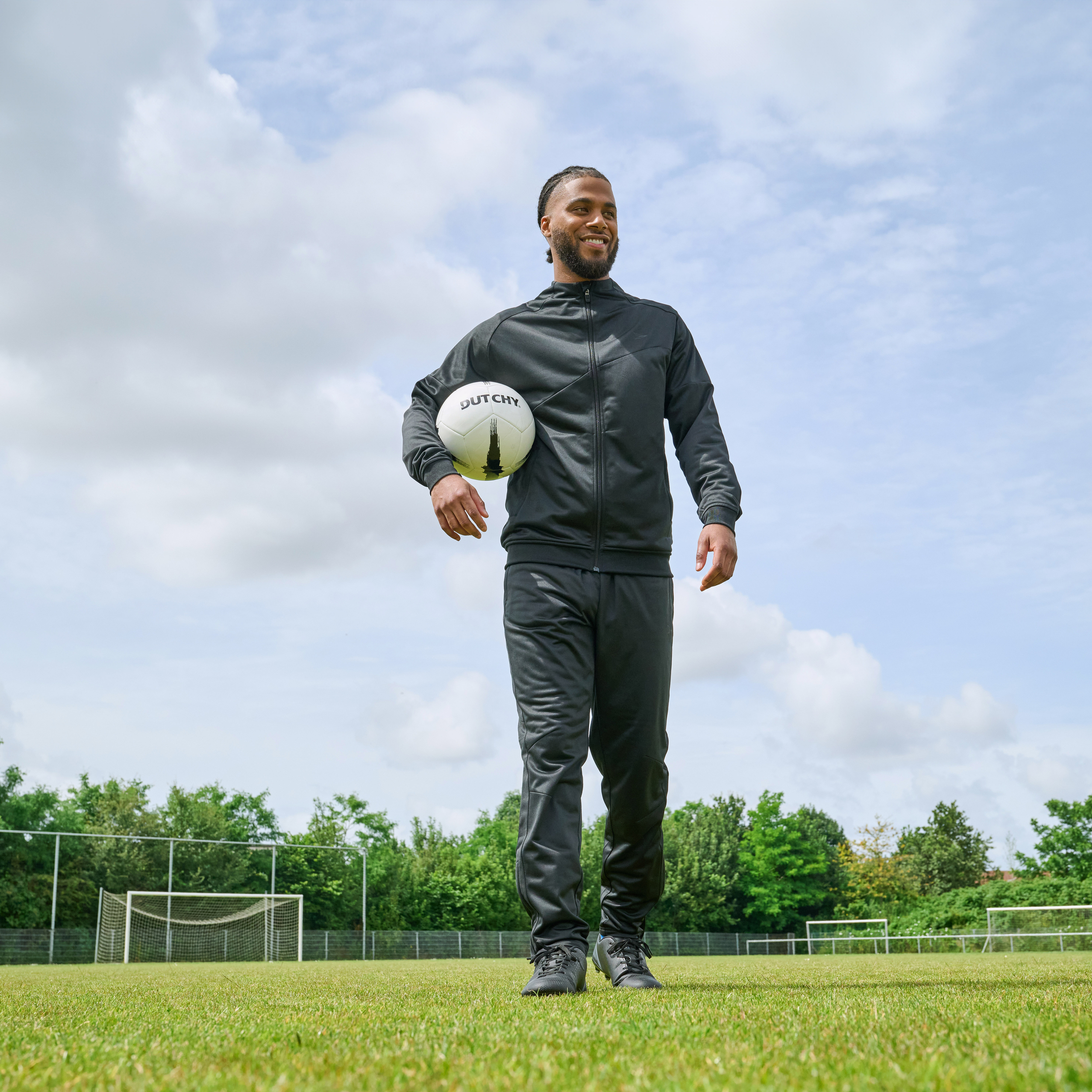 Dutchy heren trainingsjas zwart jassen – foto 2