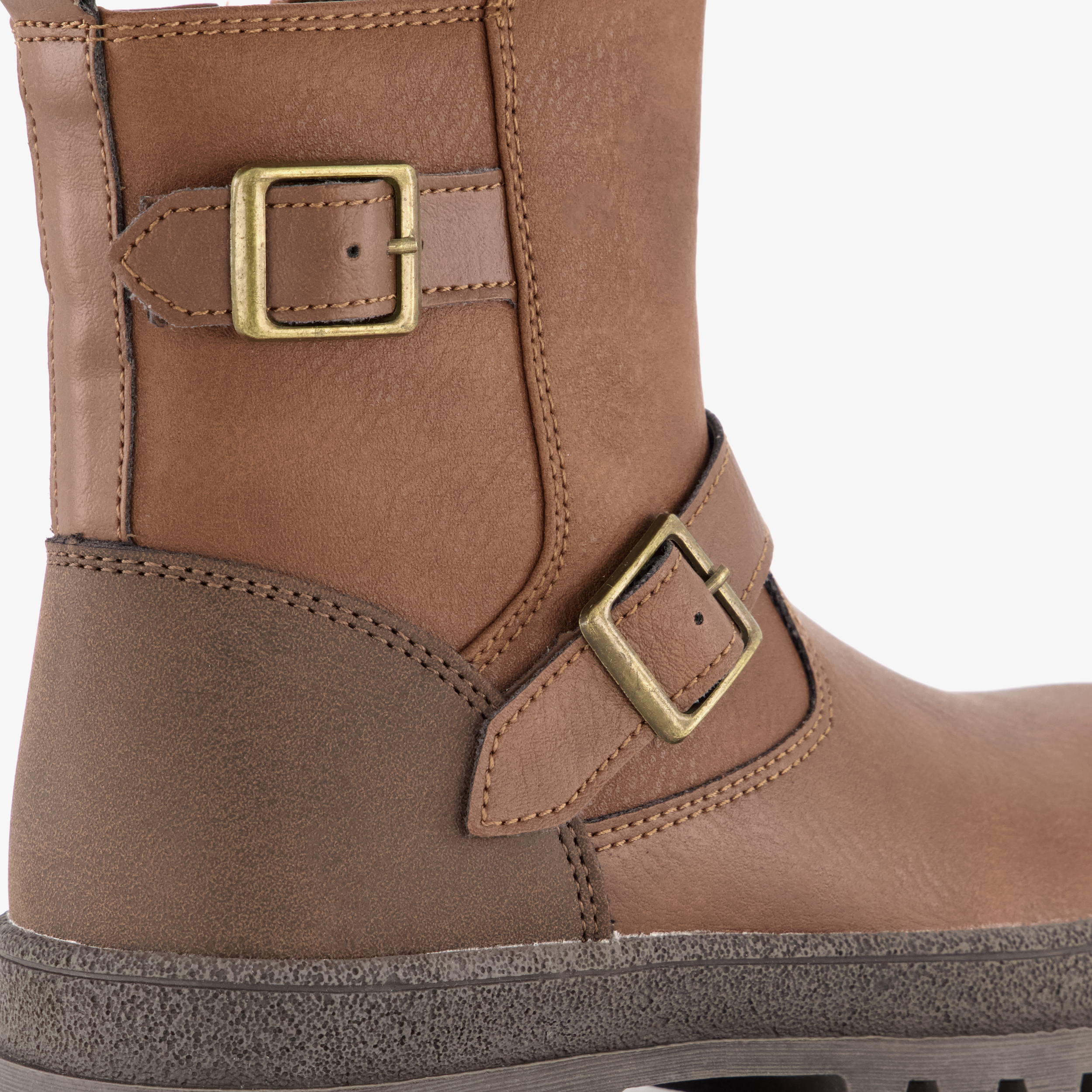 Blue Box jongens biker boots bruin – foto 5