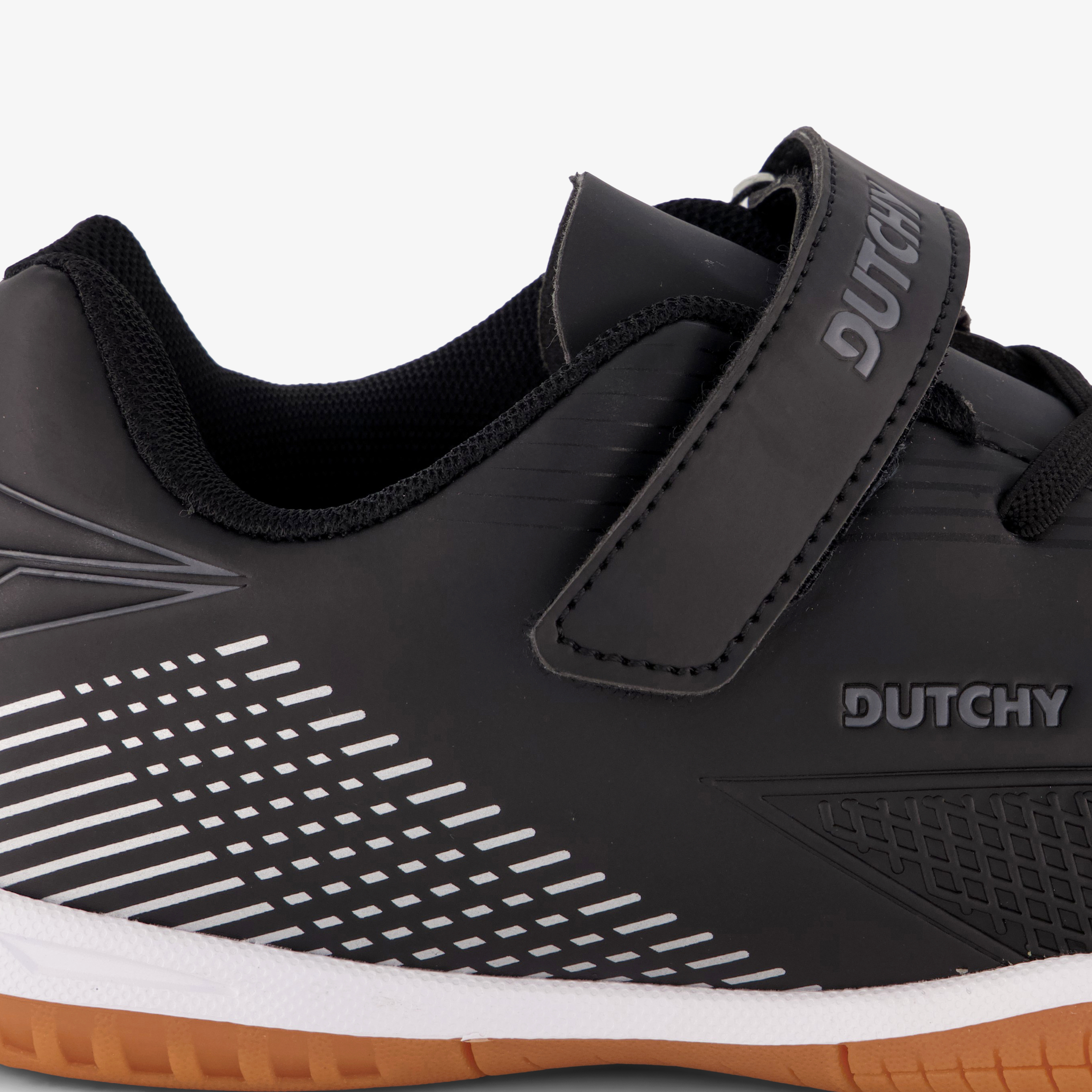 Dutchy IC kinder zaalschoenen zwart meisjes zaalschoenenstraatschoenen – foto 5