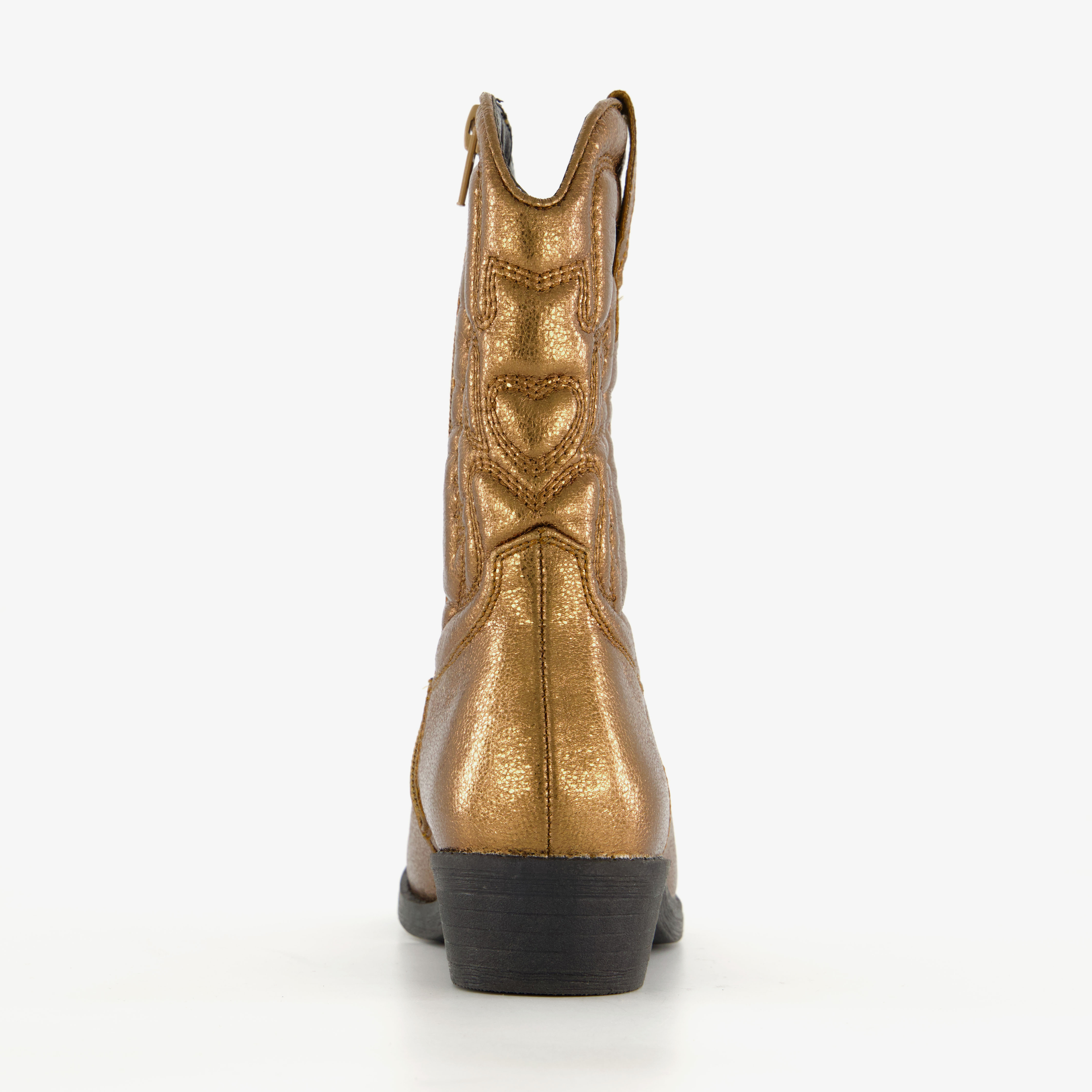 Blue Box meisjes cowboylaarsjes met glitter goud boots – foto 2