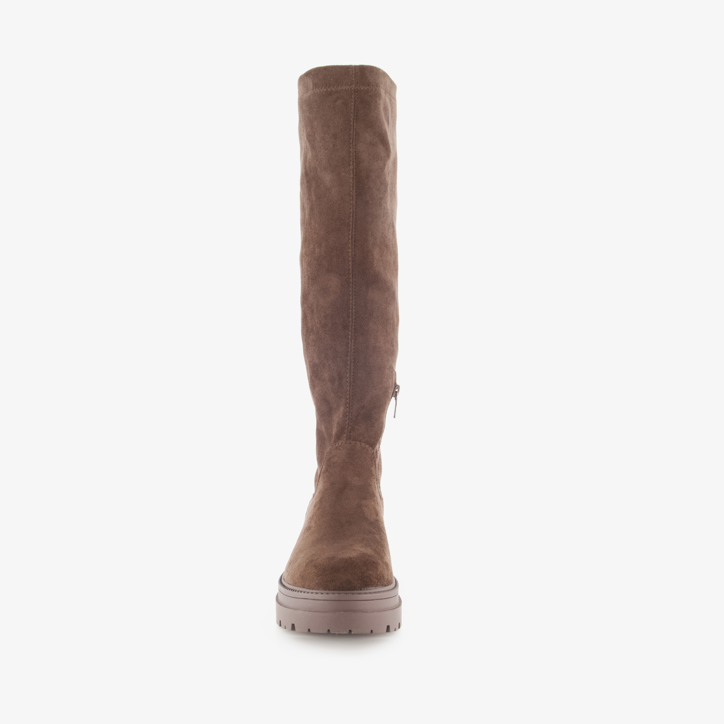 Blue Box hoge dames boots bruin laarzen – foto 4