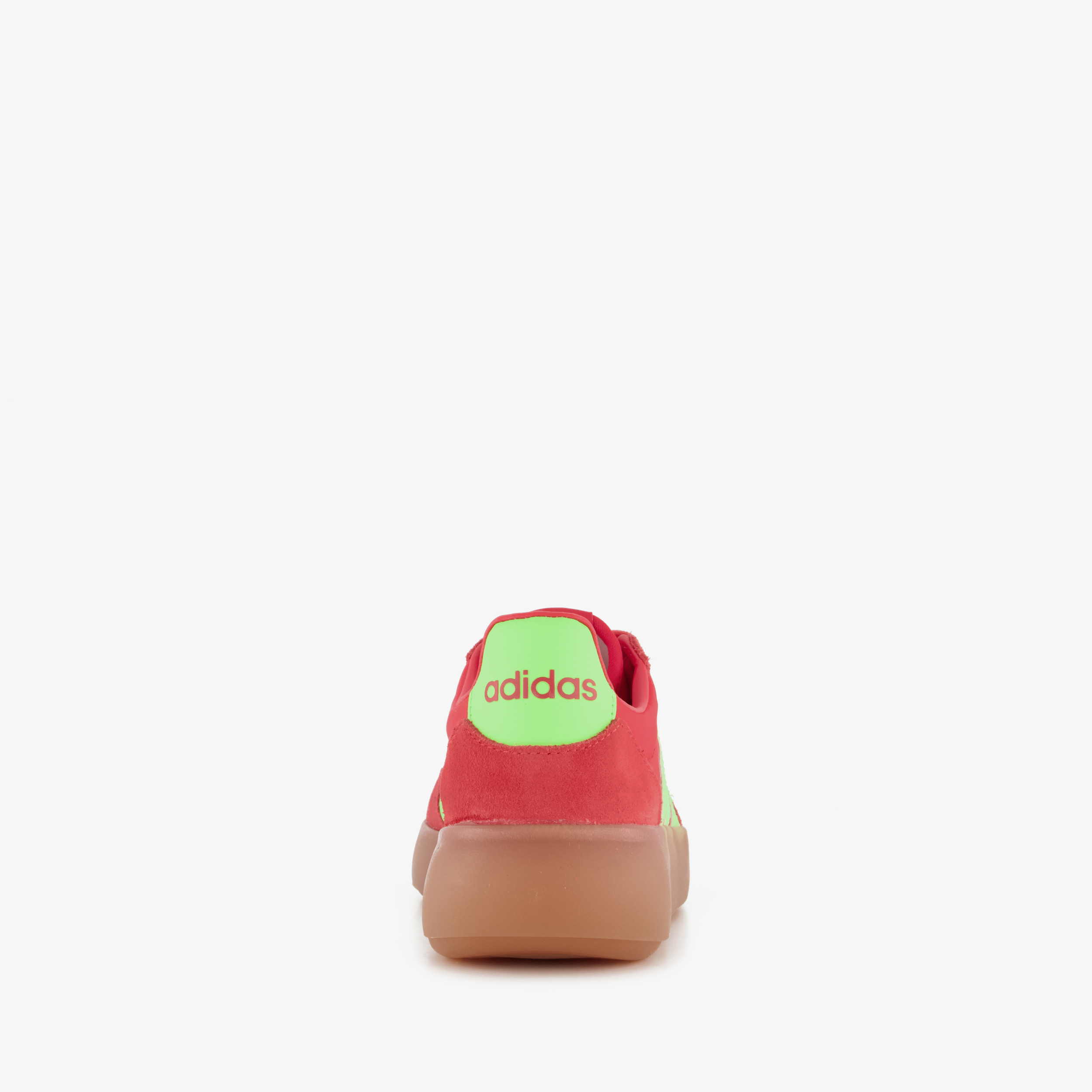 Adidas Barreda Decode suède dames sneakers rood groen – foto 2