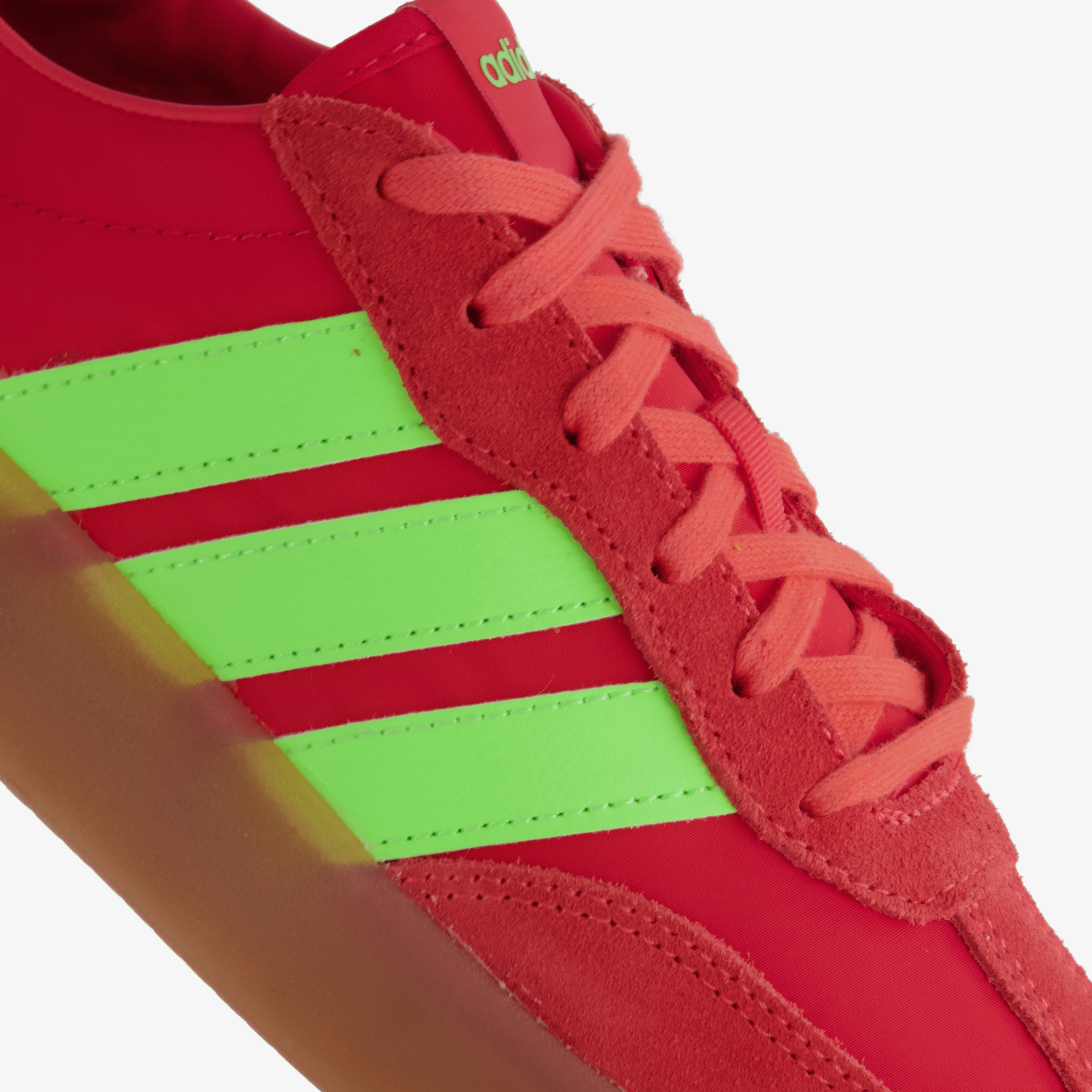 Adidas Barreda Decode suède dames sneakers rood groen – foto 5