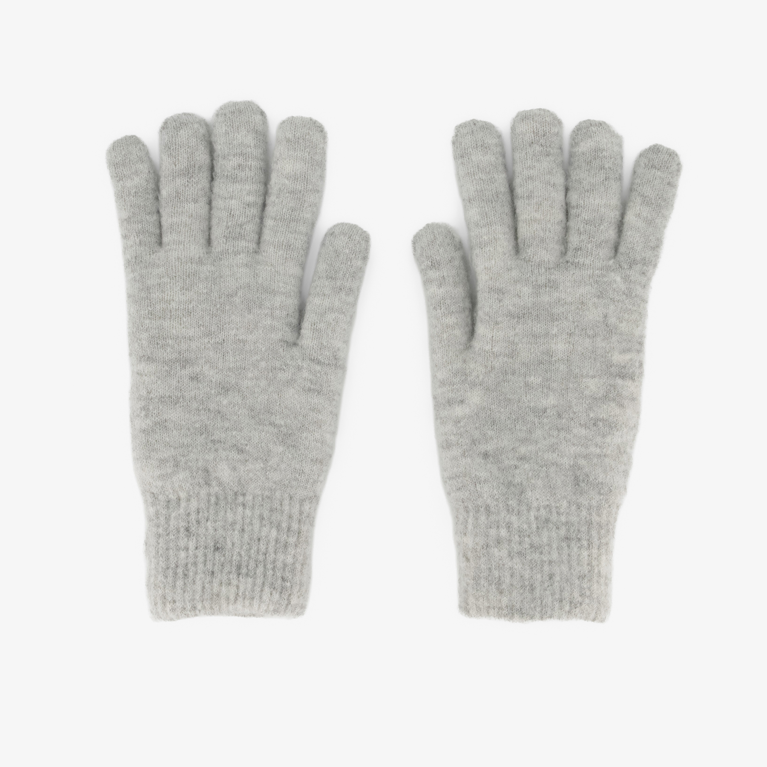 Dames handschoenen grijs sjaals, mutsen & handschoenen
