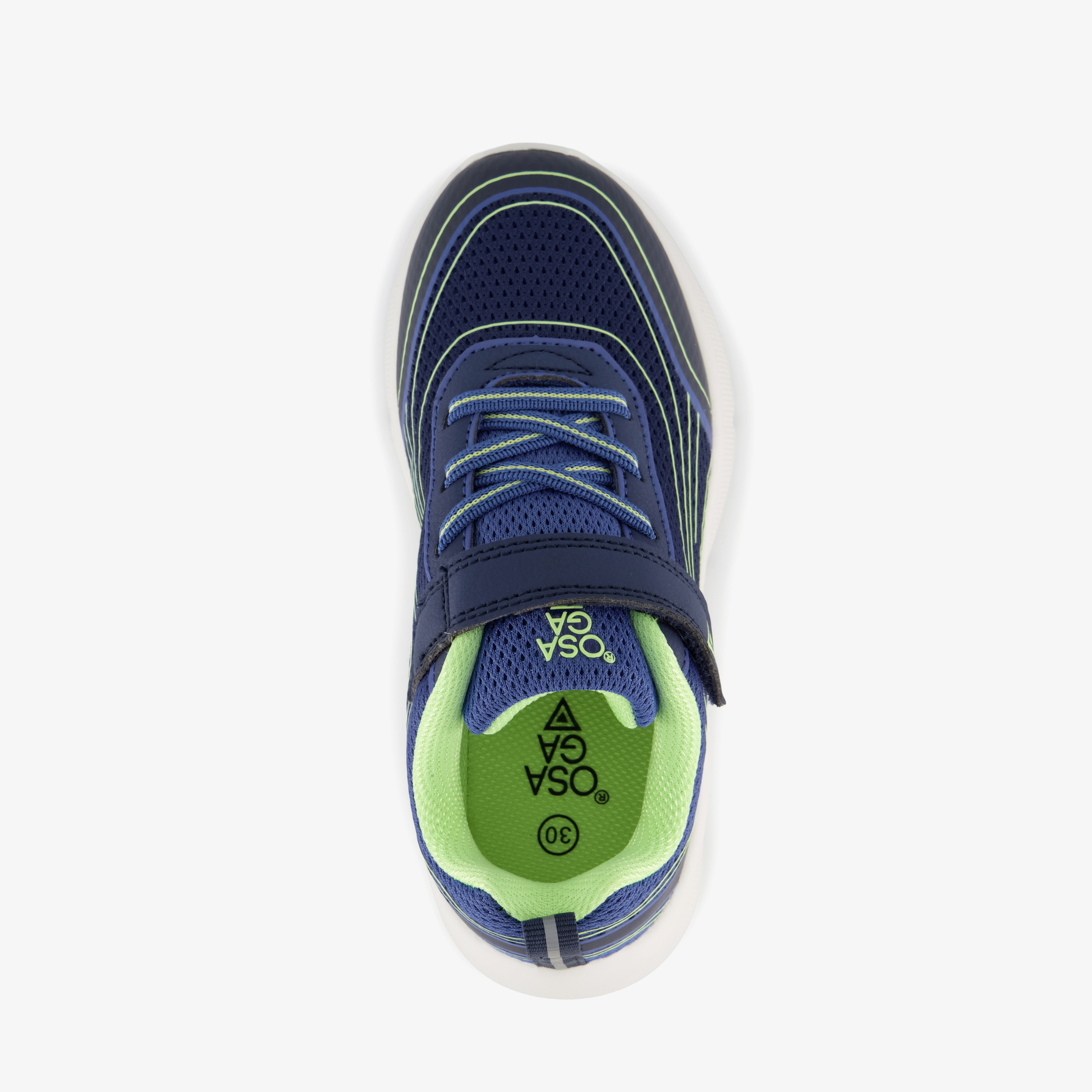 Osaga kinder sportschoenen blauw groen meisjes sneakers – foto 4
