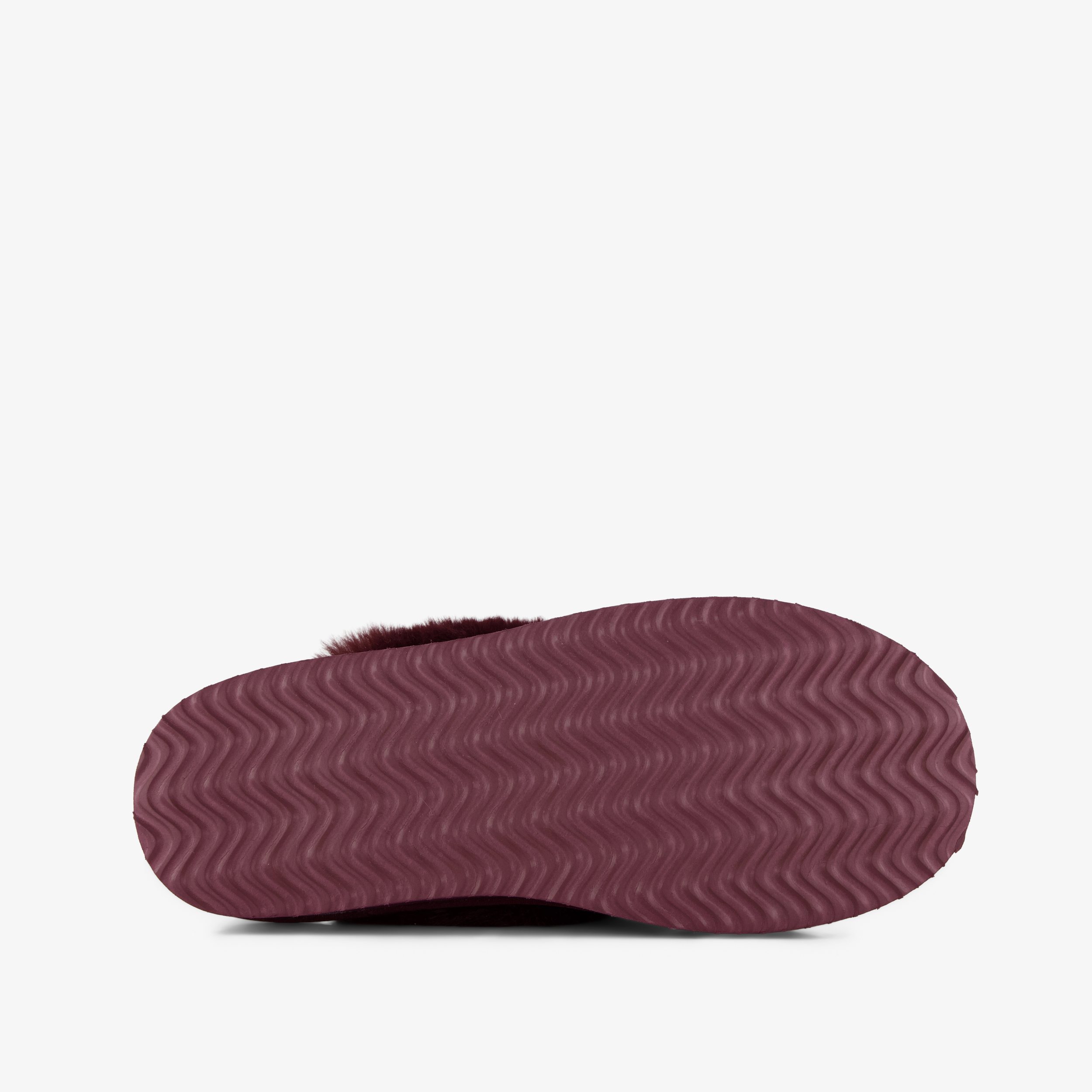 Thu!s gevoerde dames instap pantoffels bordeaux rood – foto 3