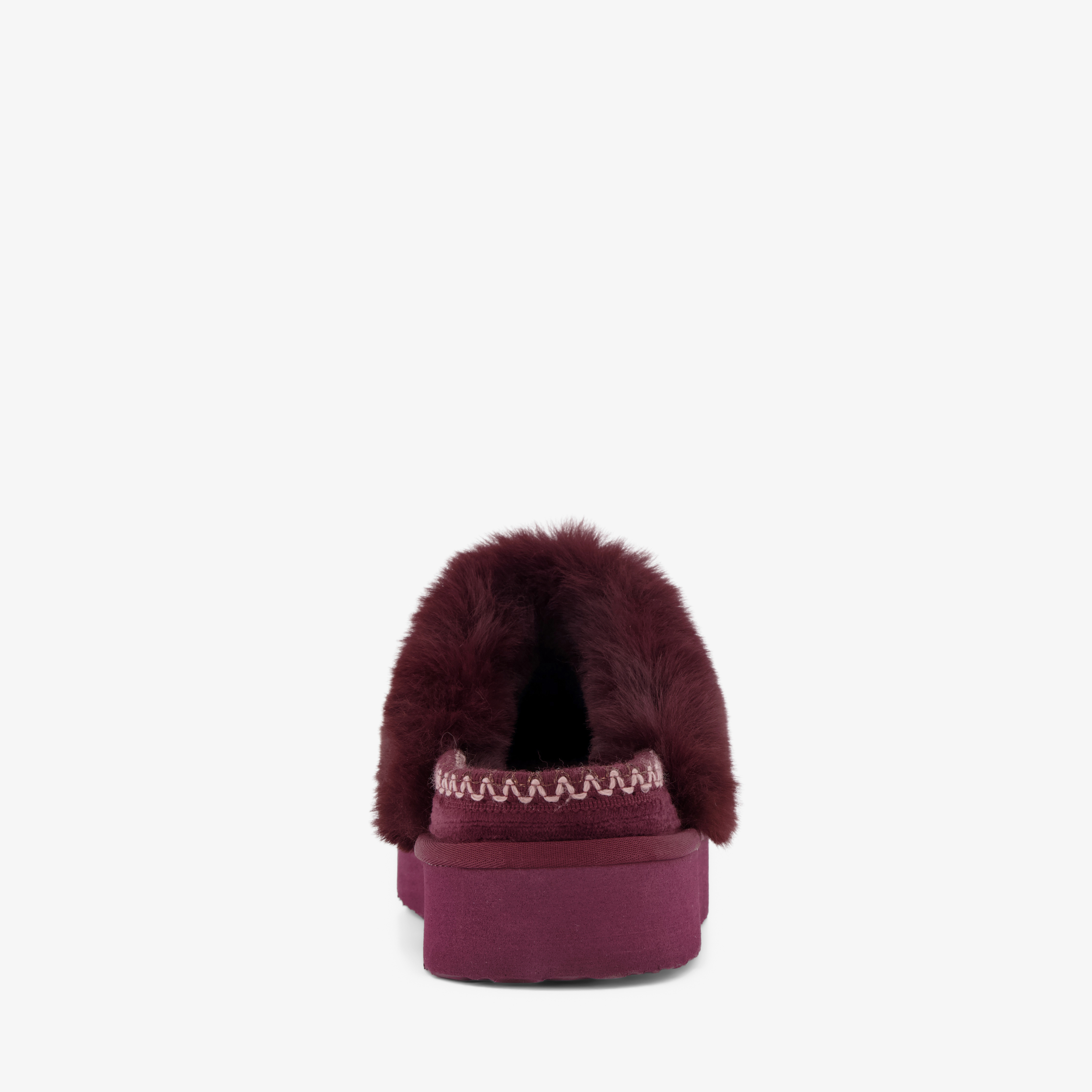 Thu!s gevoerde dames instap pantoffels bordeaux rood – foto 2