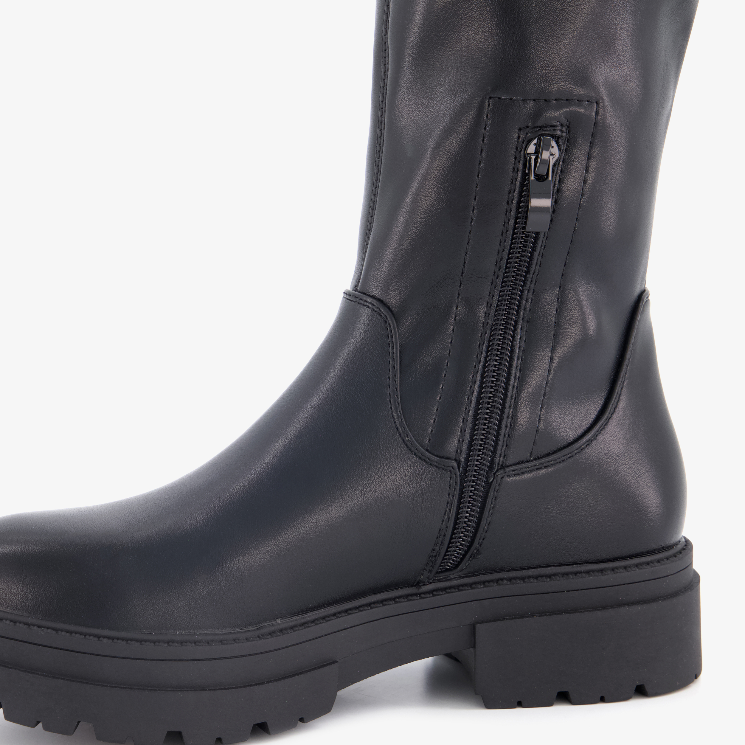 Blue Box hoge dames boots zwart laarzen – foto 5
