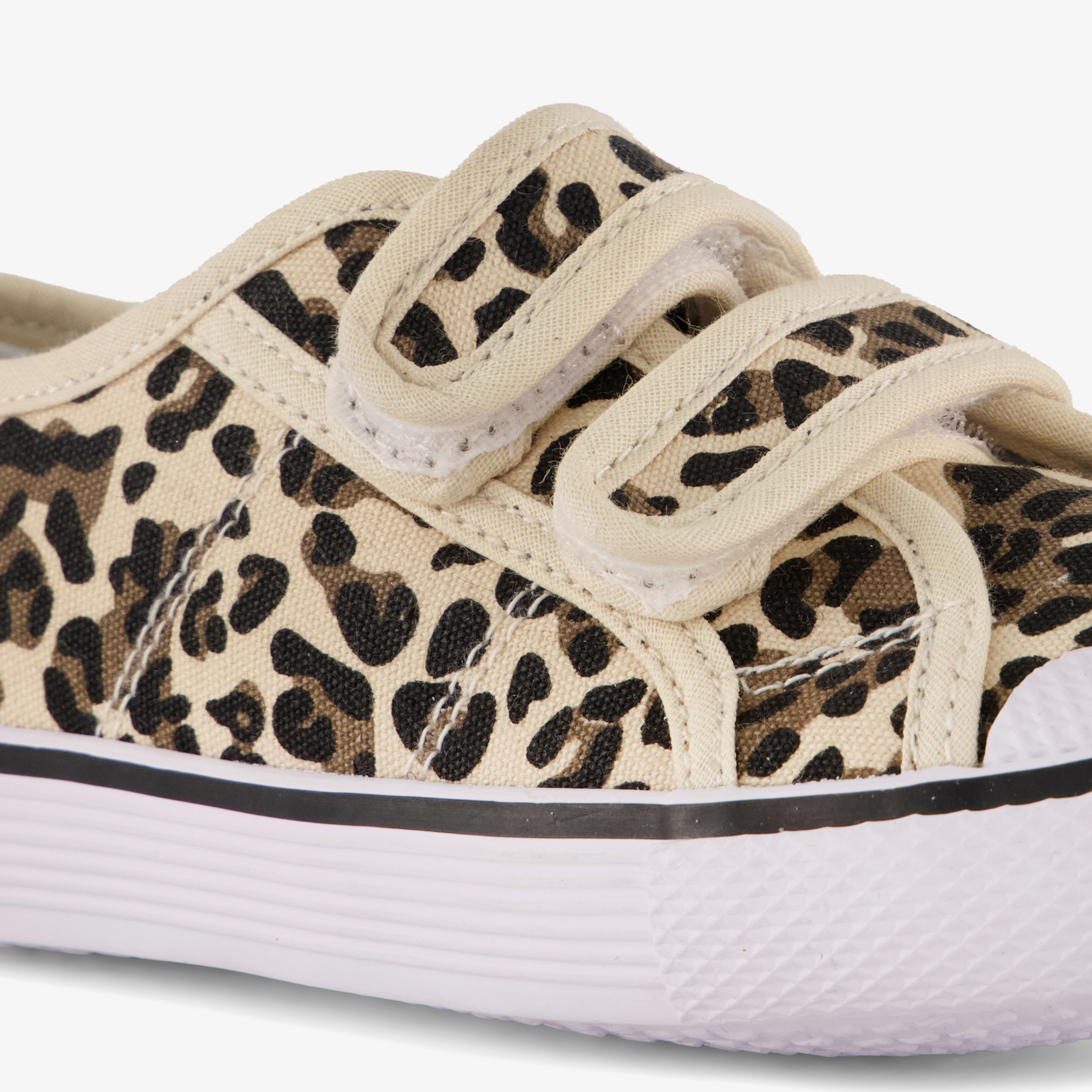 Chicane meisjes gymschoenen met panterprint beige – foto 5