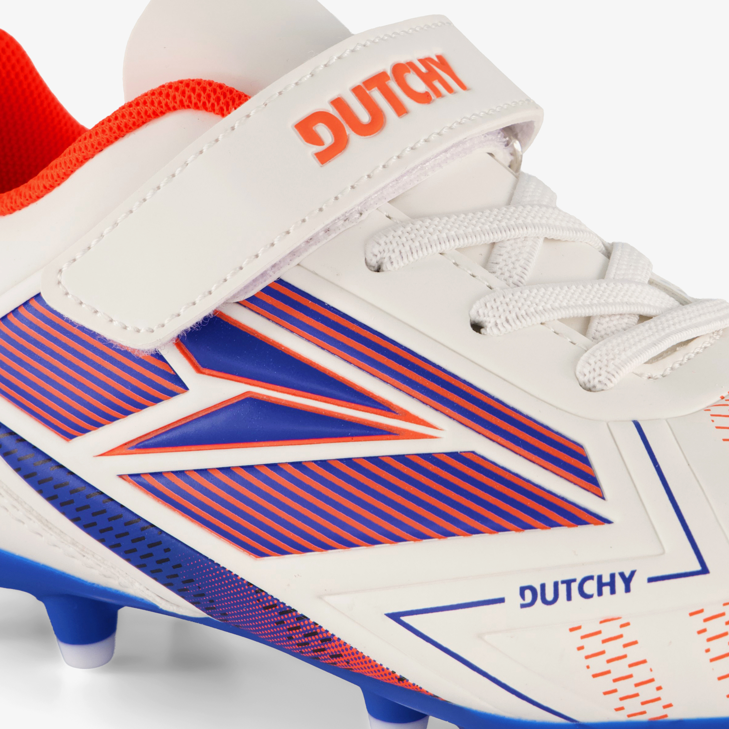 Dutchy Flow FG kinder voetbalschoenen wit meisjes veldschoenen – foto 5