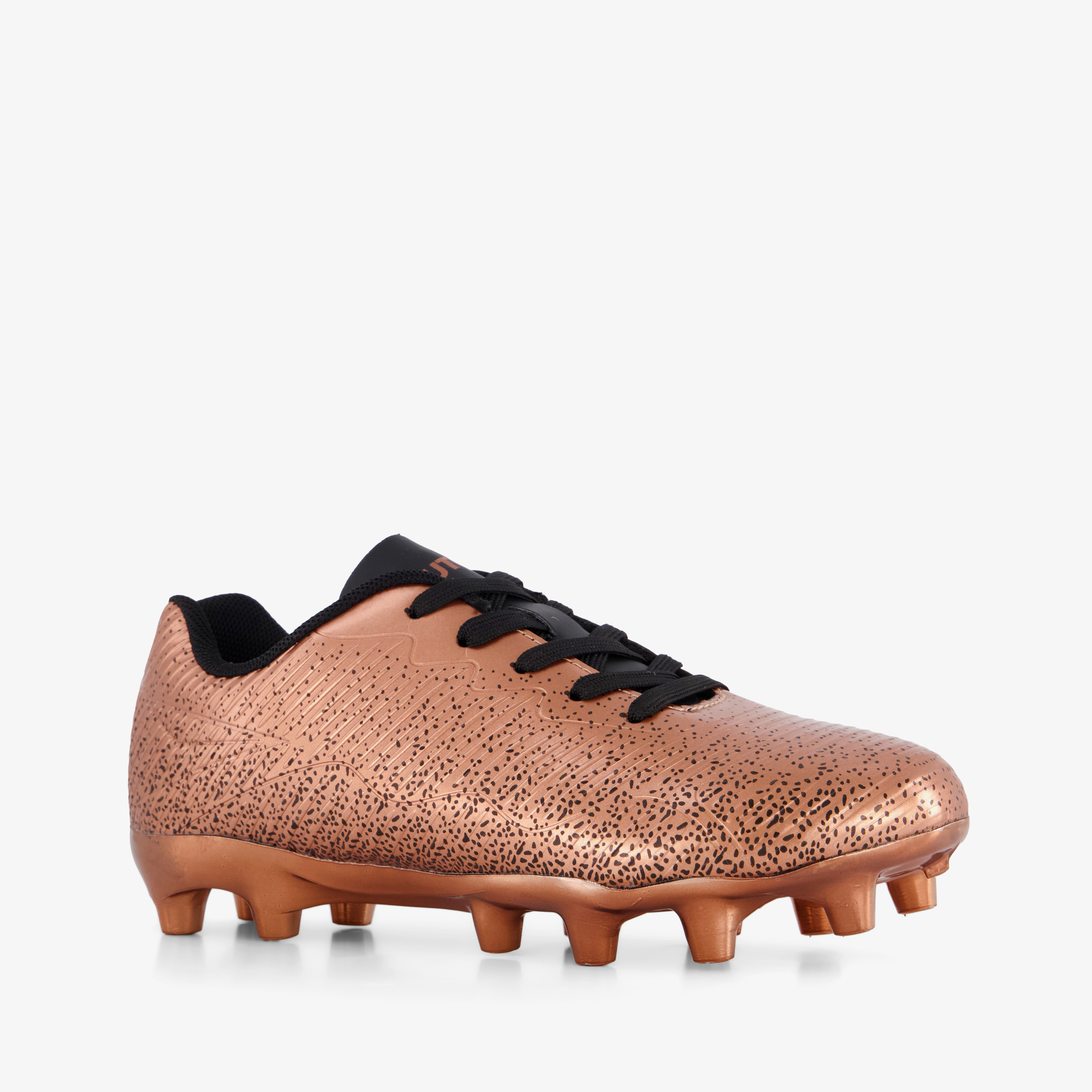 Dutchy MG kinder voetbalschoenen brons meisjes veldschoenenkunstgrasschoenen