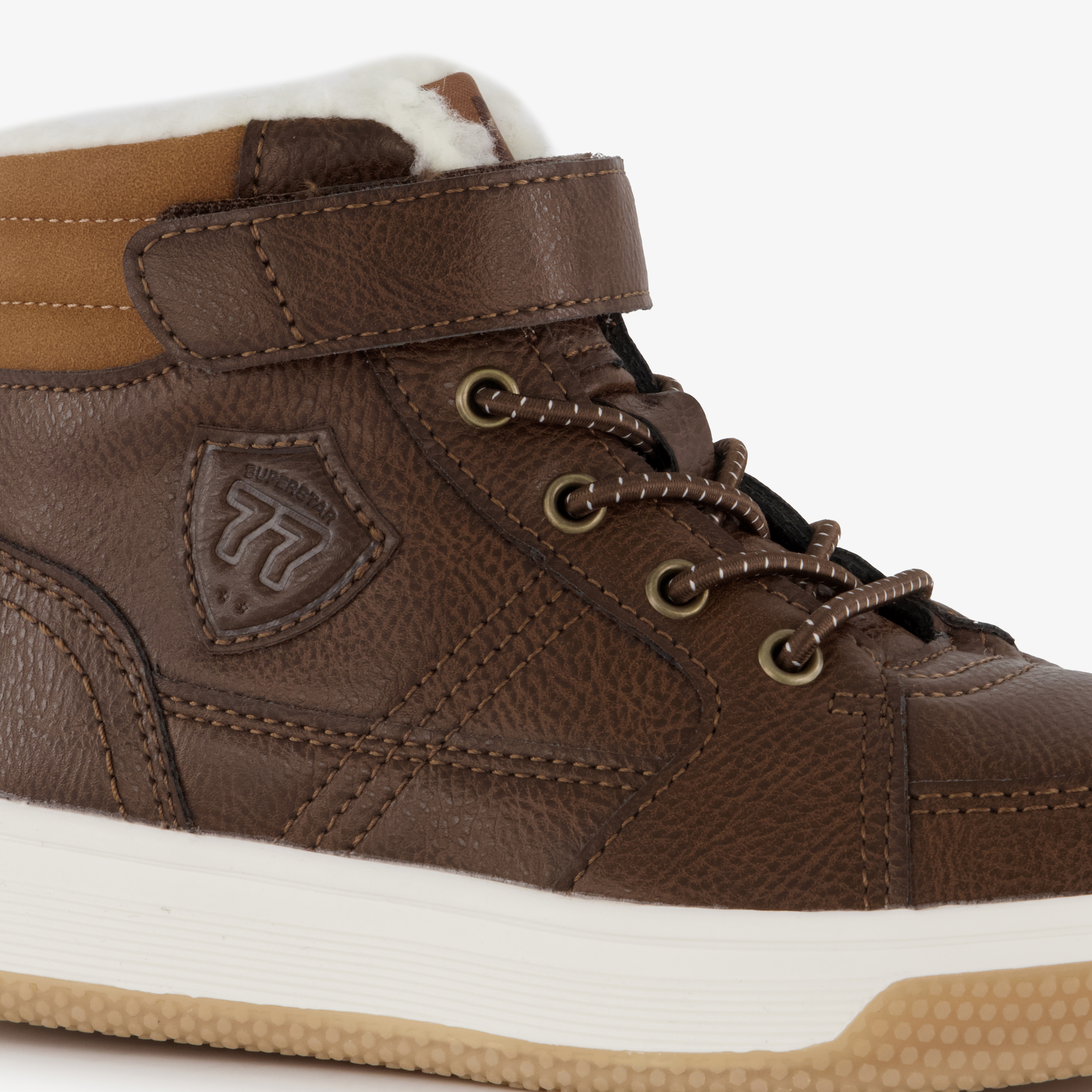 Blue Box gevoerde jongens veterboots bruin – foto 5