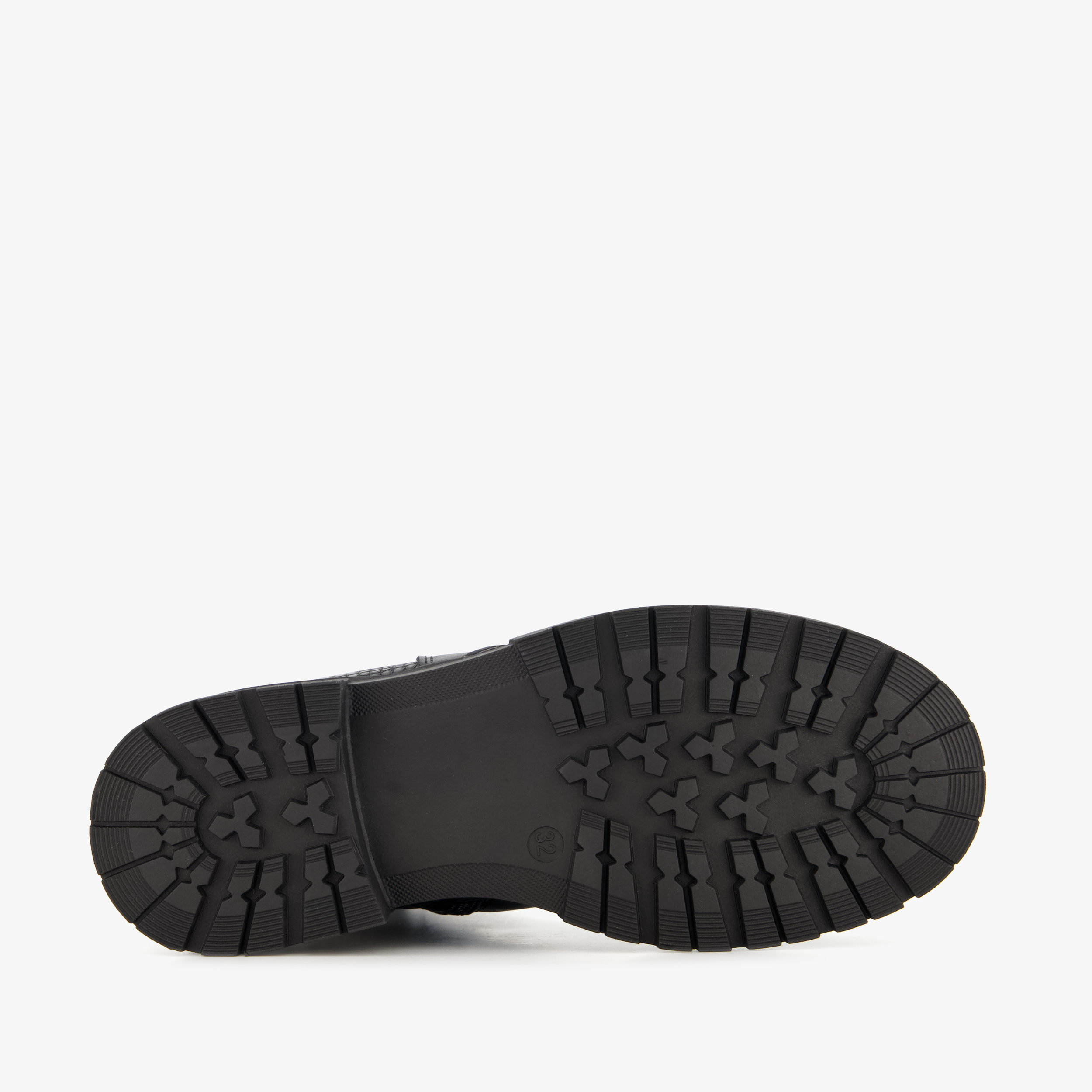 Blue Box meisjes Chelsea boots met croco details zwart – foto 3