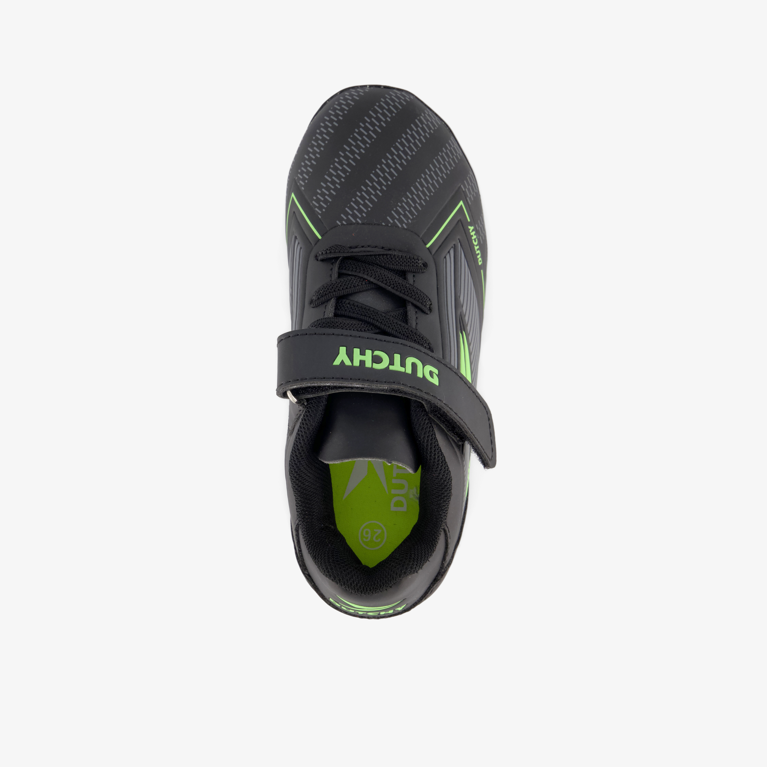 Dutchy Flow FG kinder voetbalschoenen zwart meisjes veldschoenen – foto 4