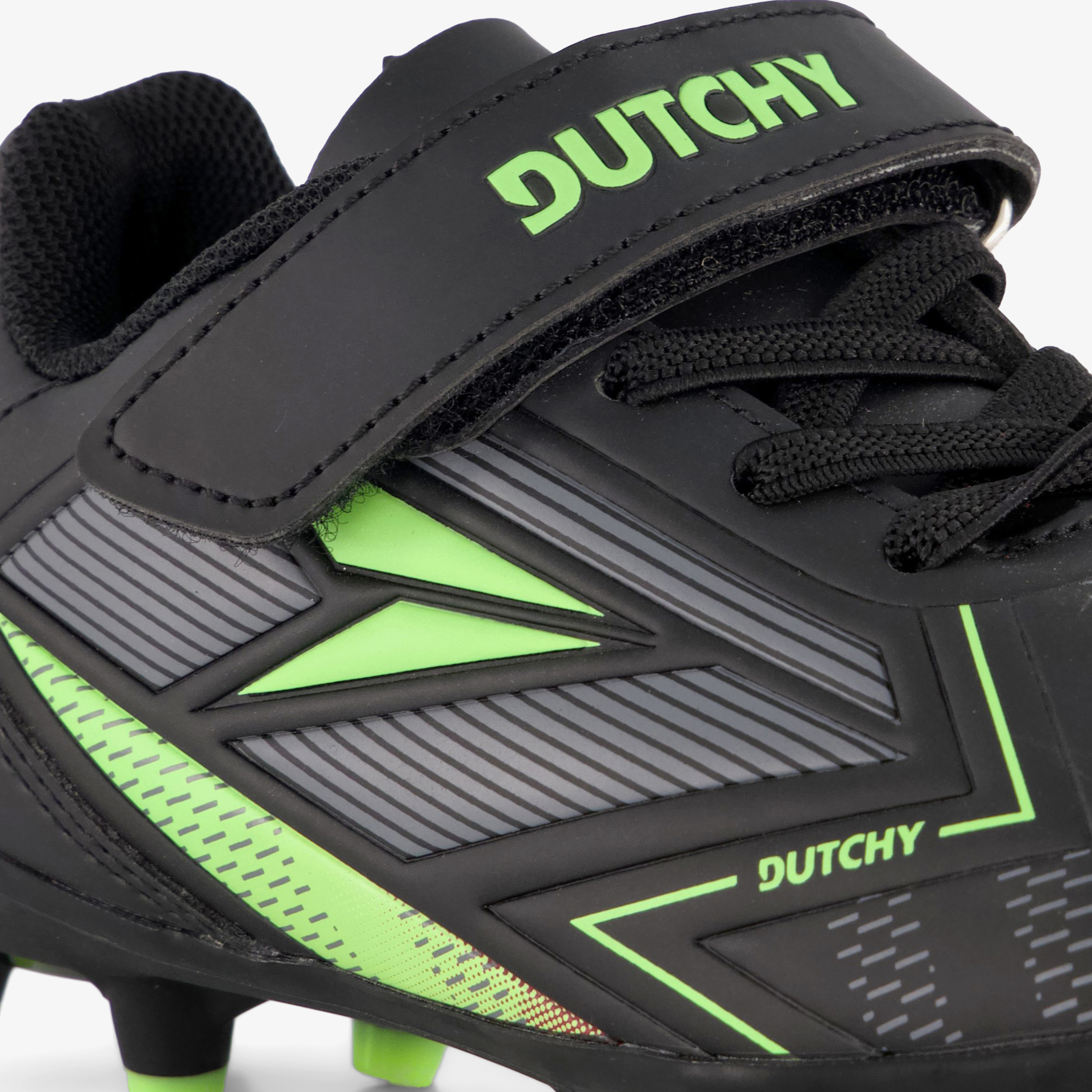 Dutchy Flow FG kinder voetbalschoenen zwart meisjes veldschoenen – foto 5