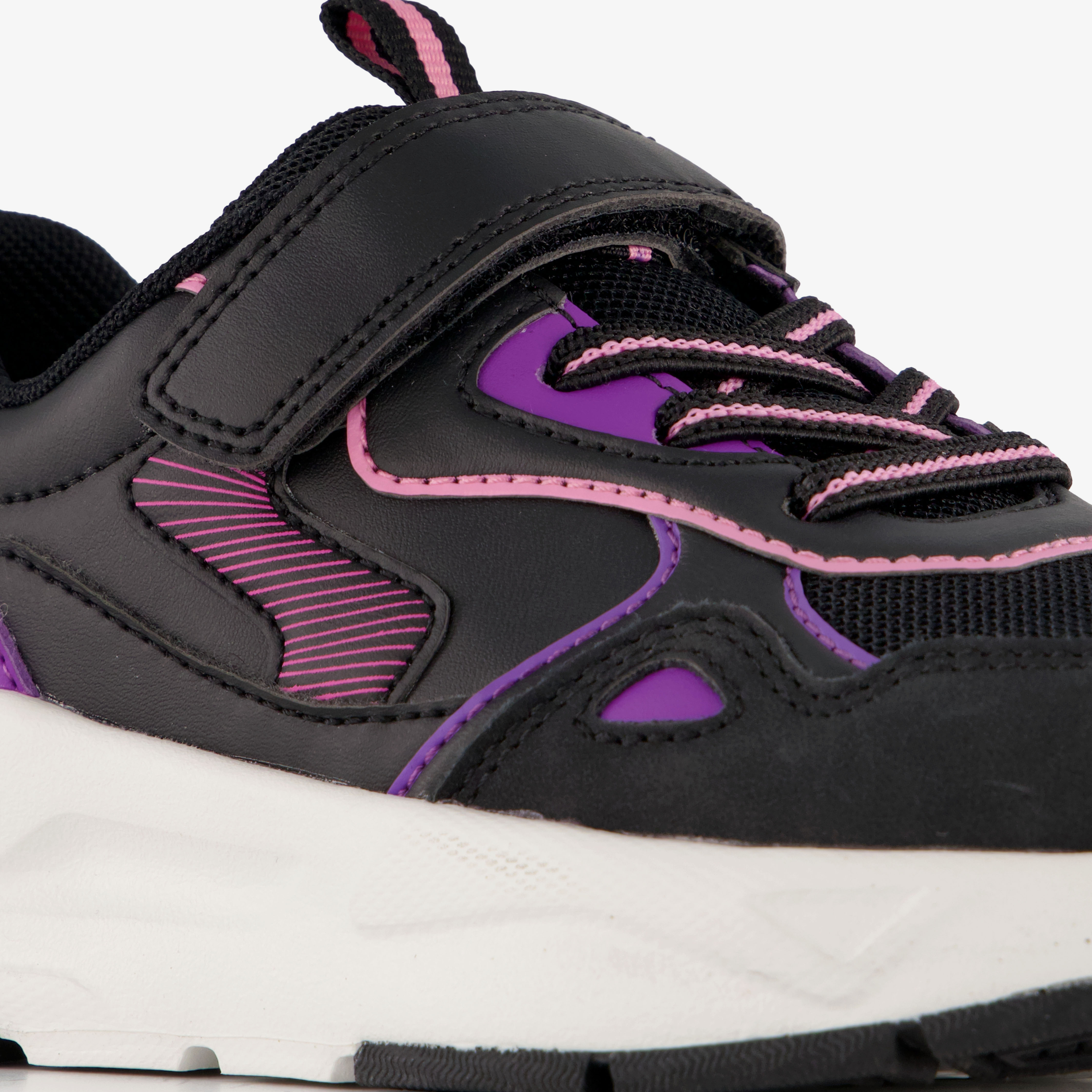Blue Box meisjes sneakers zwart roze – foto 5