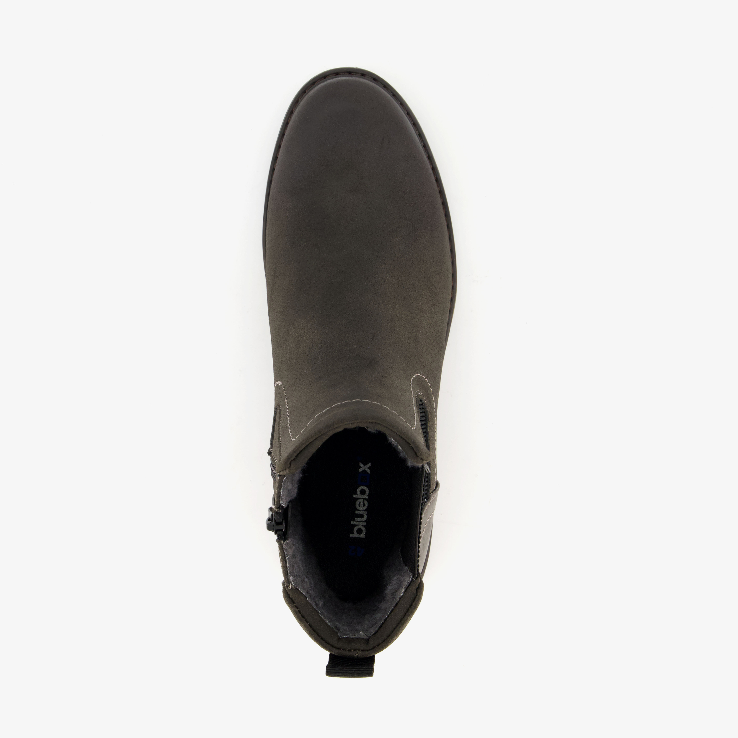 Blue Box heren Chelsea boots grijs – foto 4
