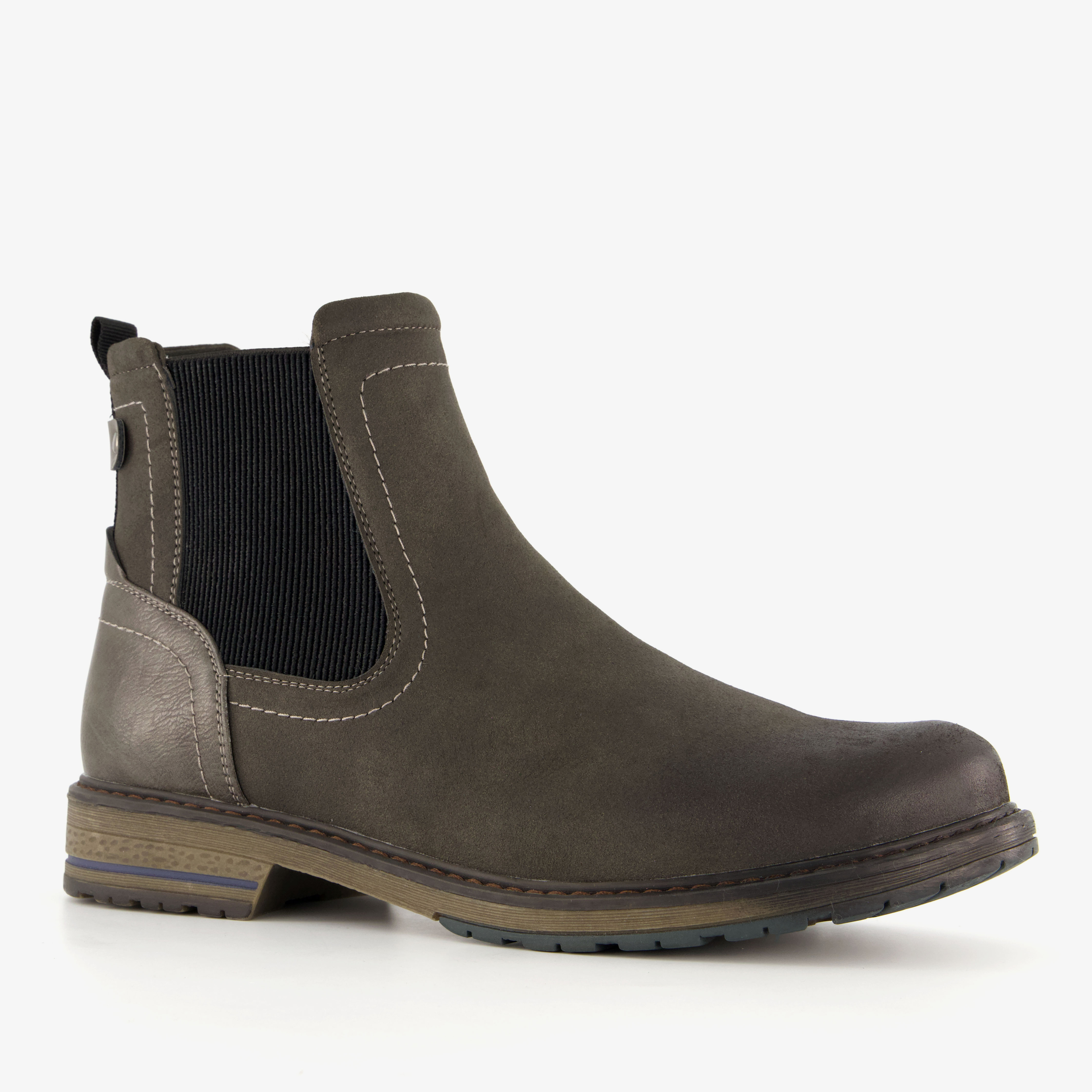 Blue Box heren Chelsea boots grijs