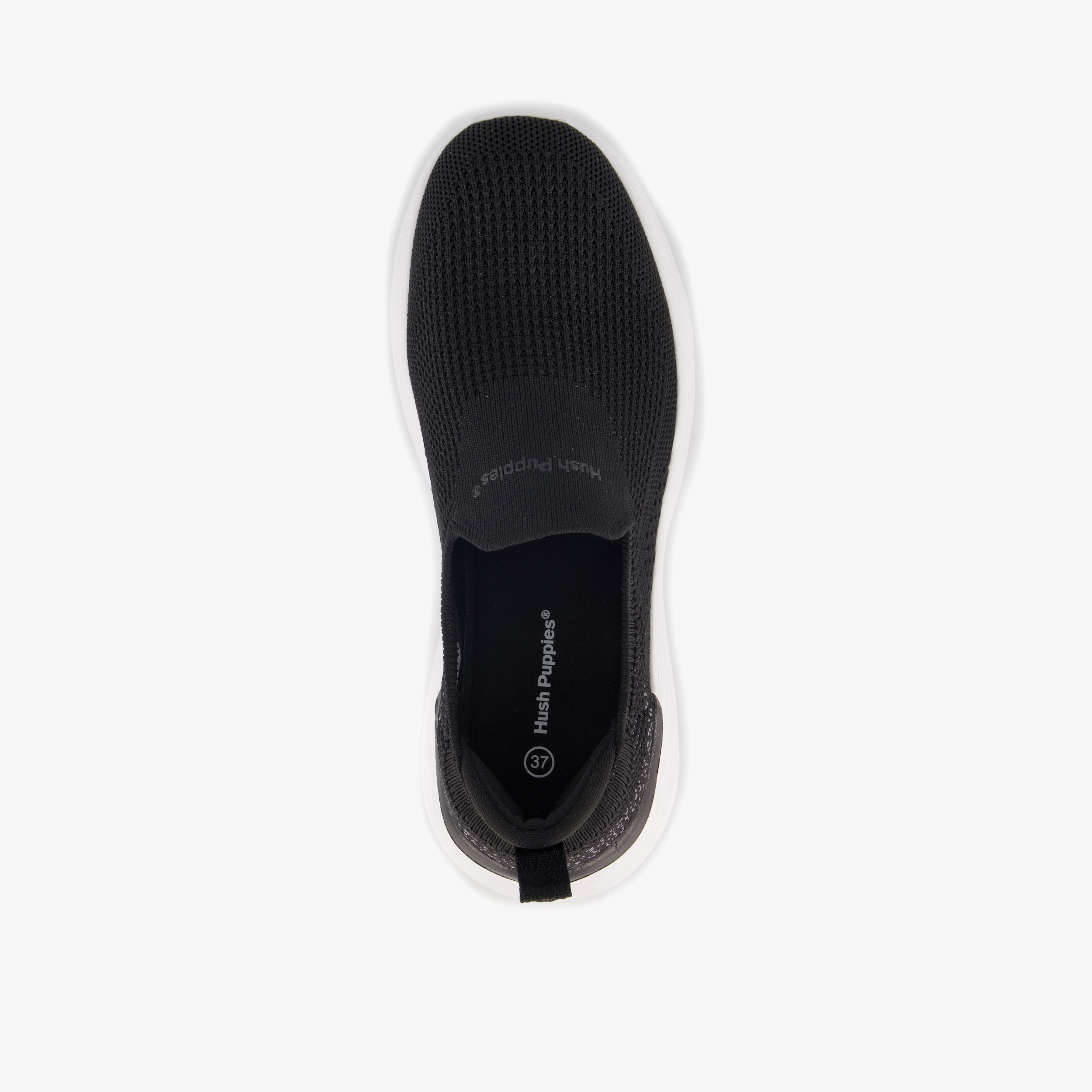 Hush Puppies dames instappers zwart sneakers – foto 4