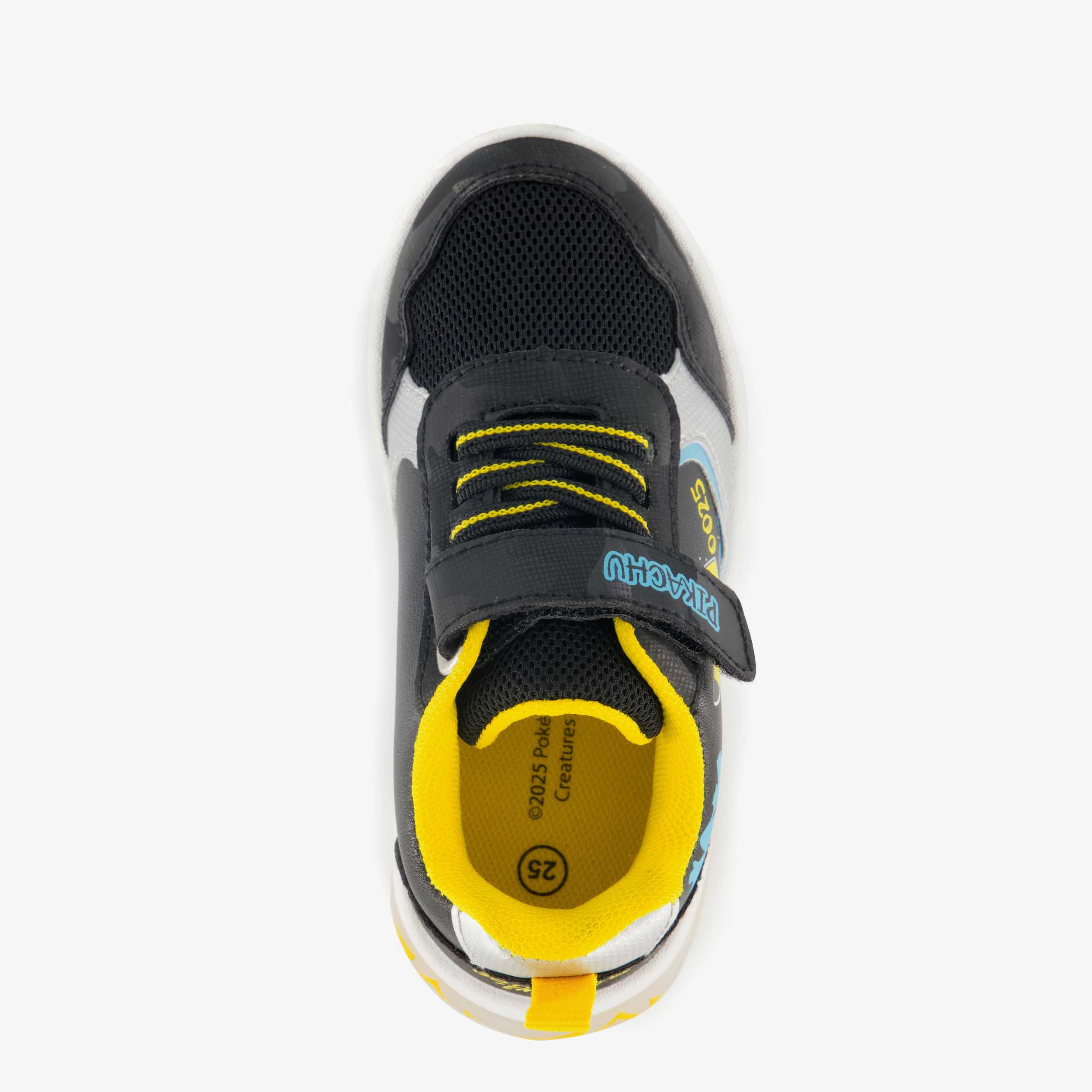 Pokemon jongens sneakers zwart geel – foto 4