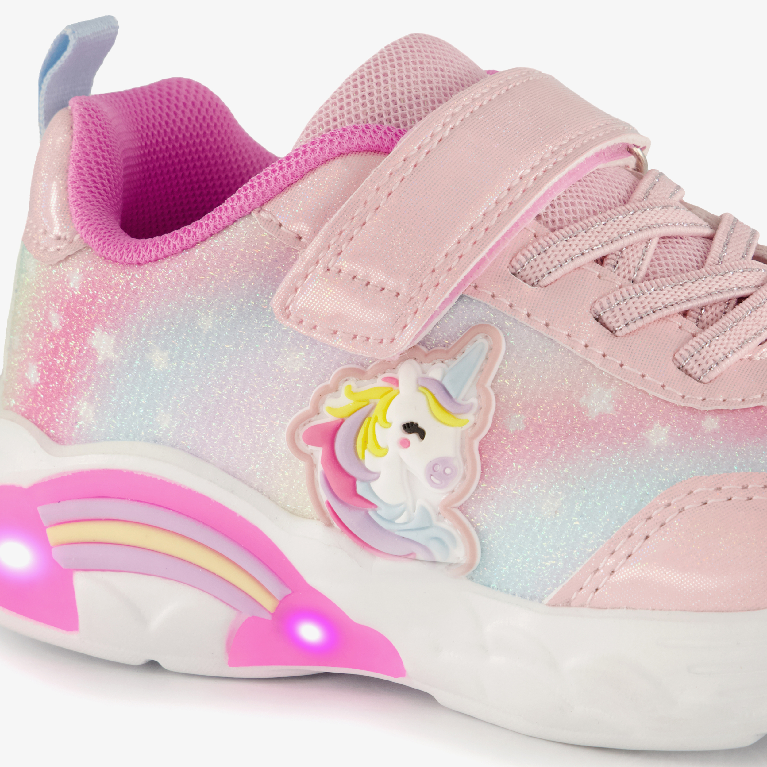 Blue box meisjes unicorn sneakers roze – foto 5