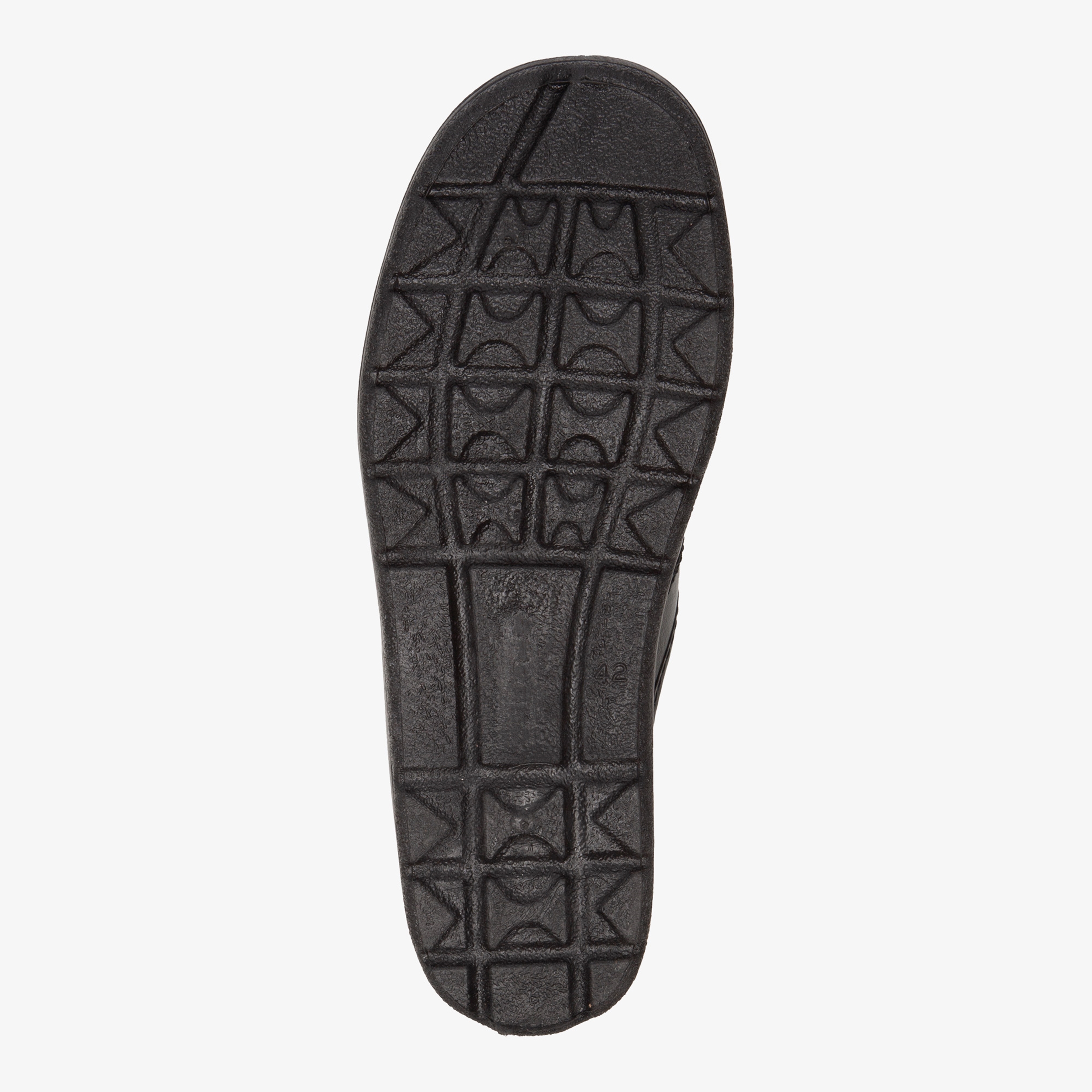 Blenzo leren heren pantoffels