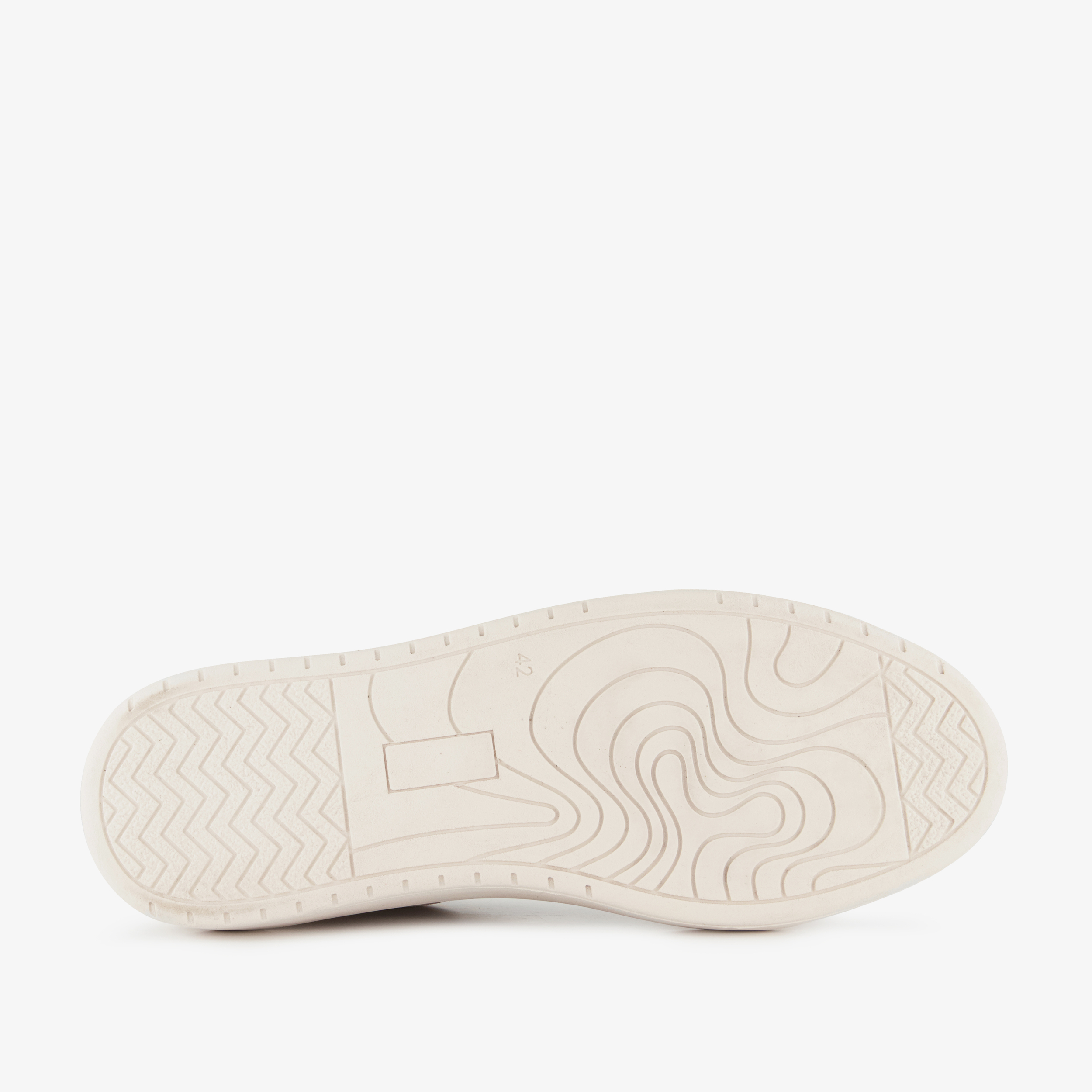 Van Beers leren heren sneakers beige – foto 3