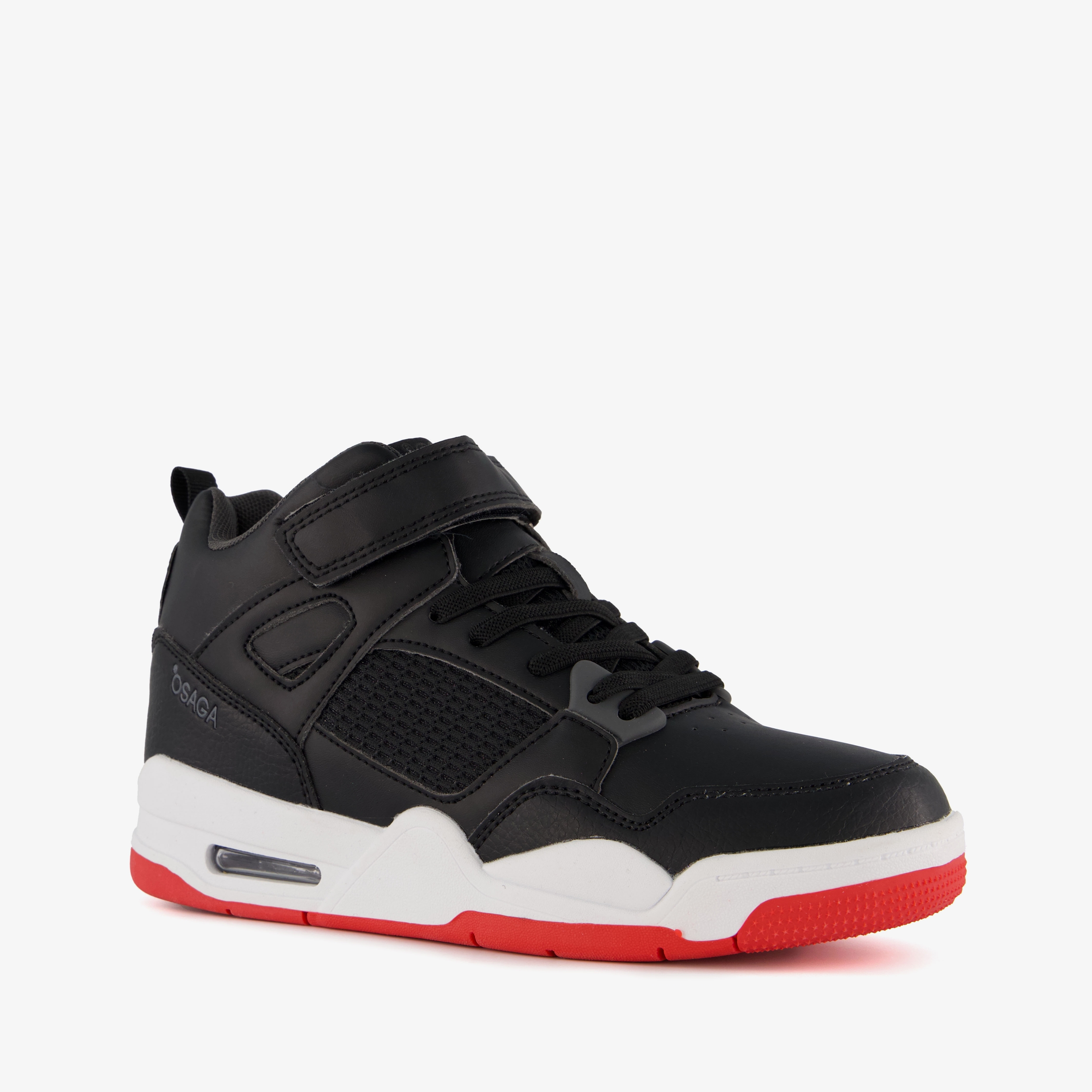 Osaga hoge kinder sneakers zwart
