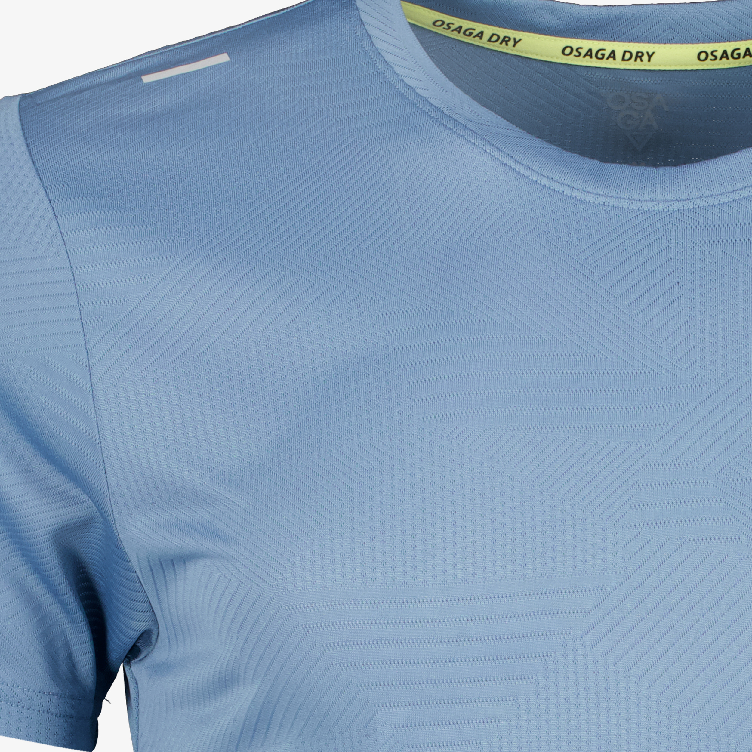 Osaga Dry heren hardloop T-shirt lichtblauw t-shirts & tops – foto 2