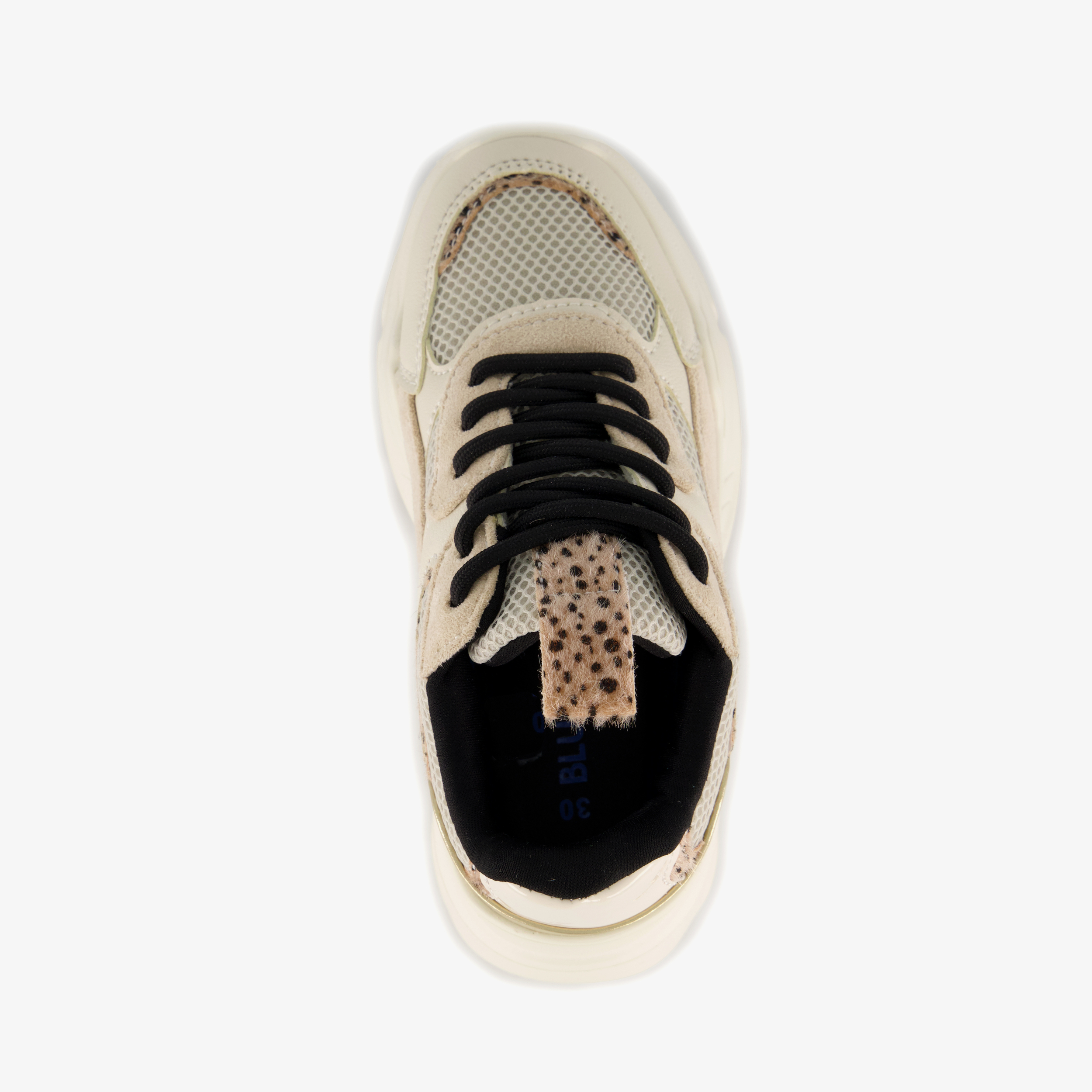Blue Box dad sneakers meisjes beige goud – foto 4