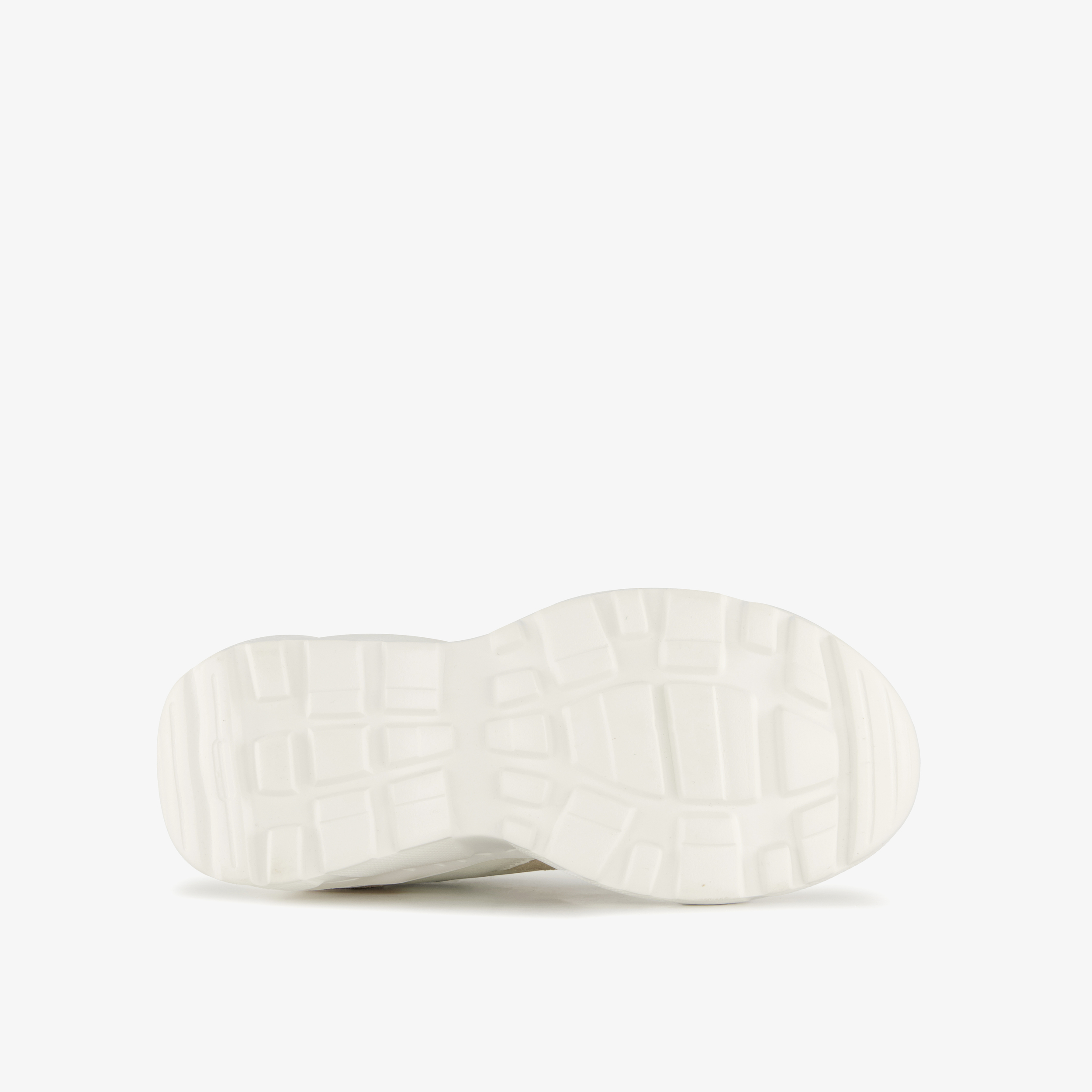 Blue Box meisjes dad sneakers met panterprint details beige – foto 3