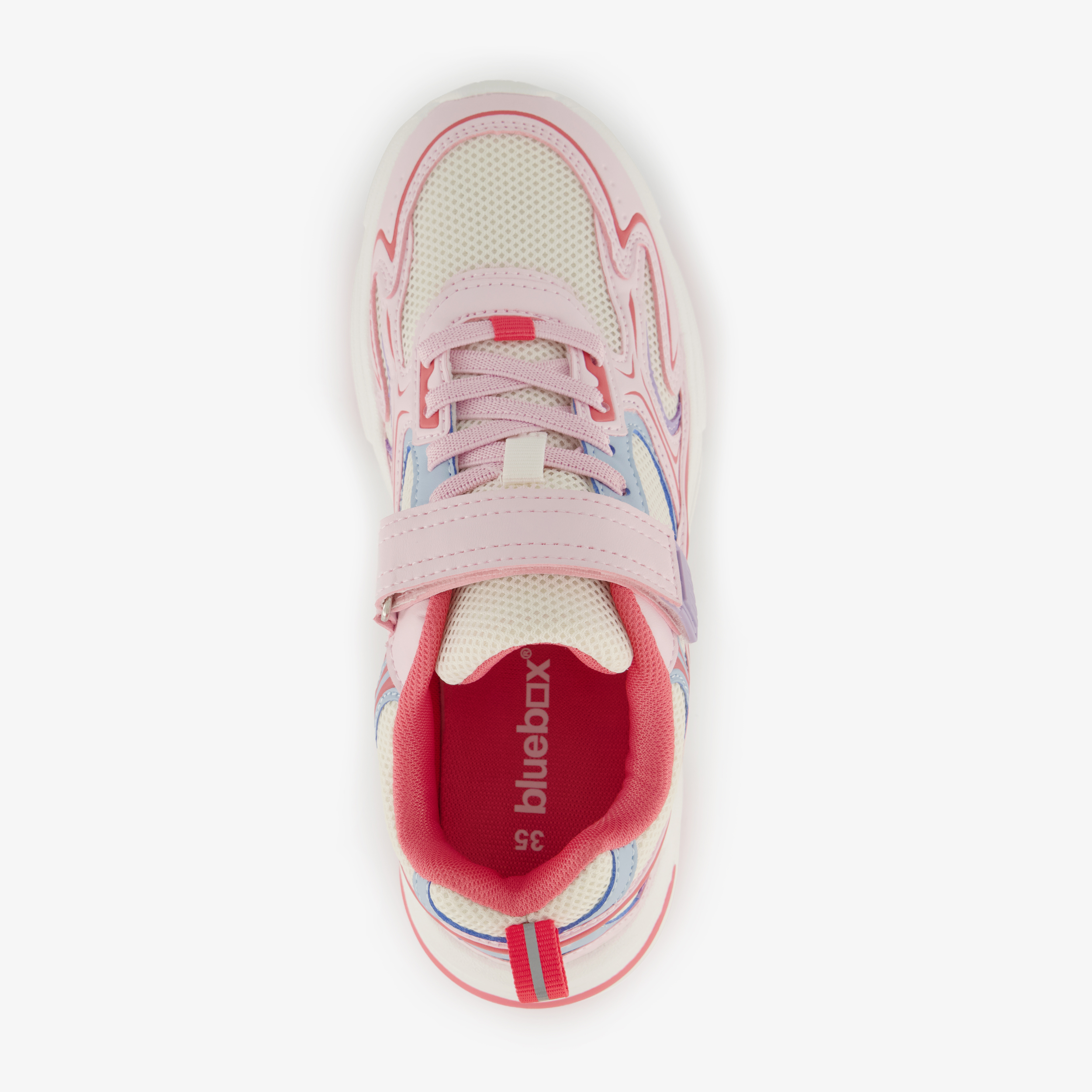 Blue Box meisjes sneakers roze rood – foto 4