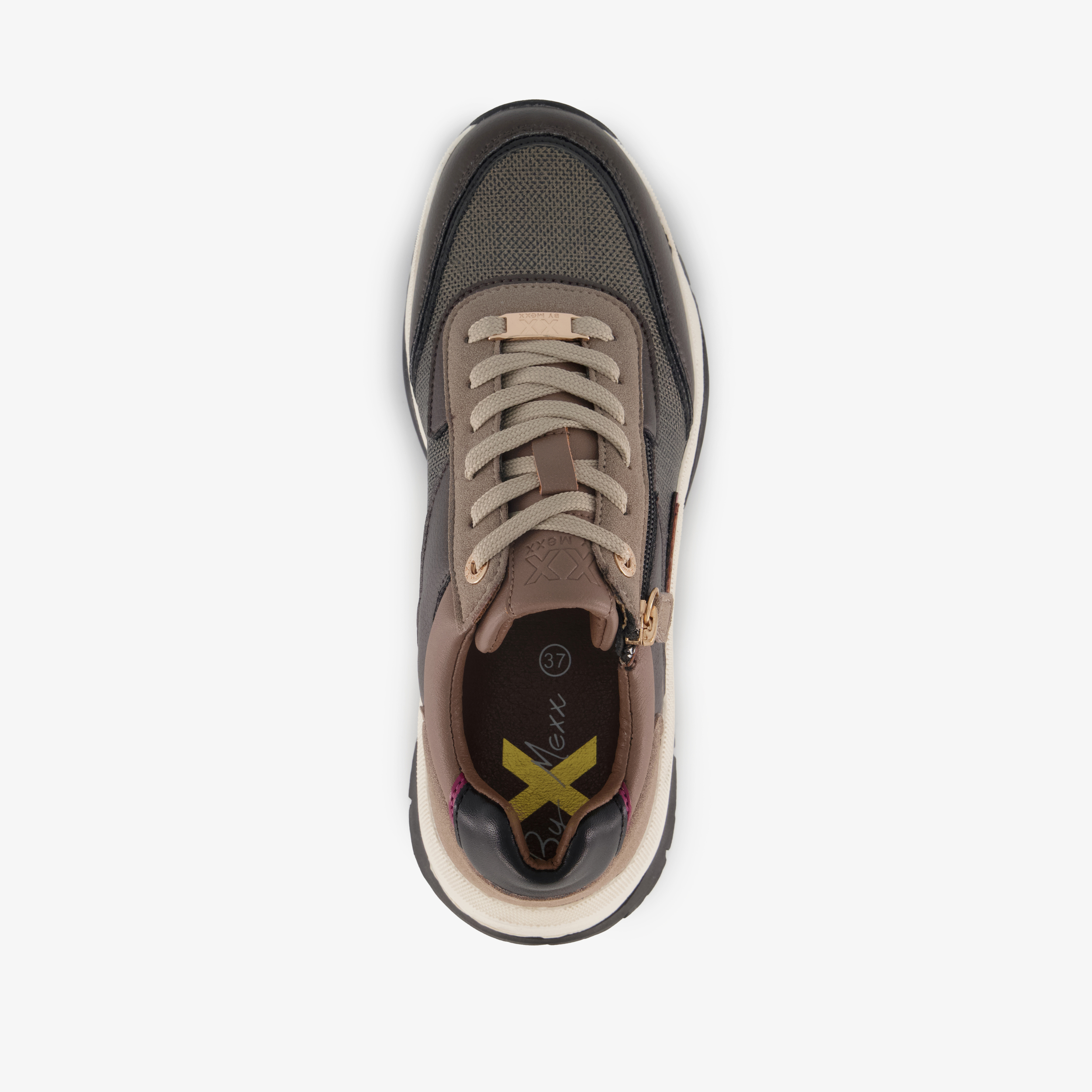 XX By Mexx dames sneakers bruin – foto 4