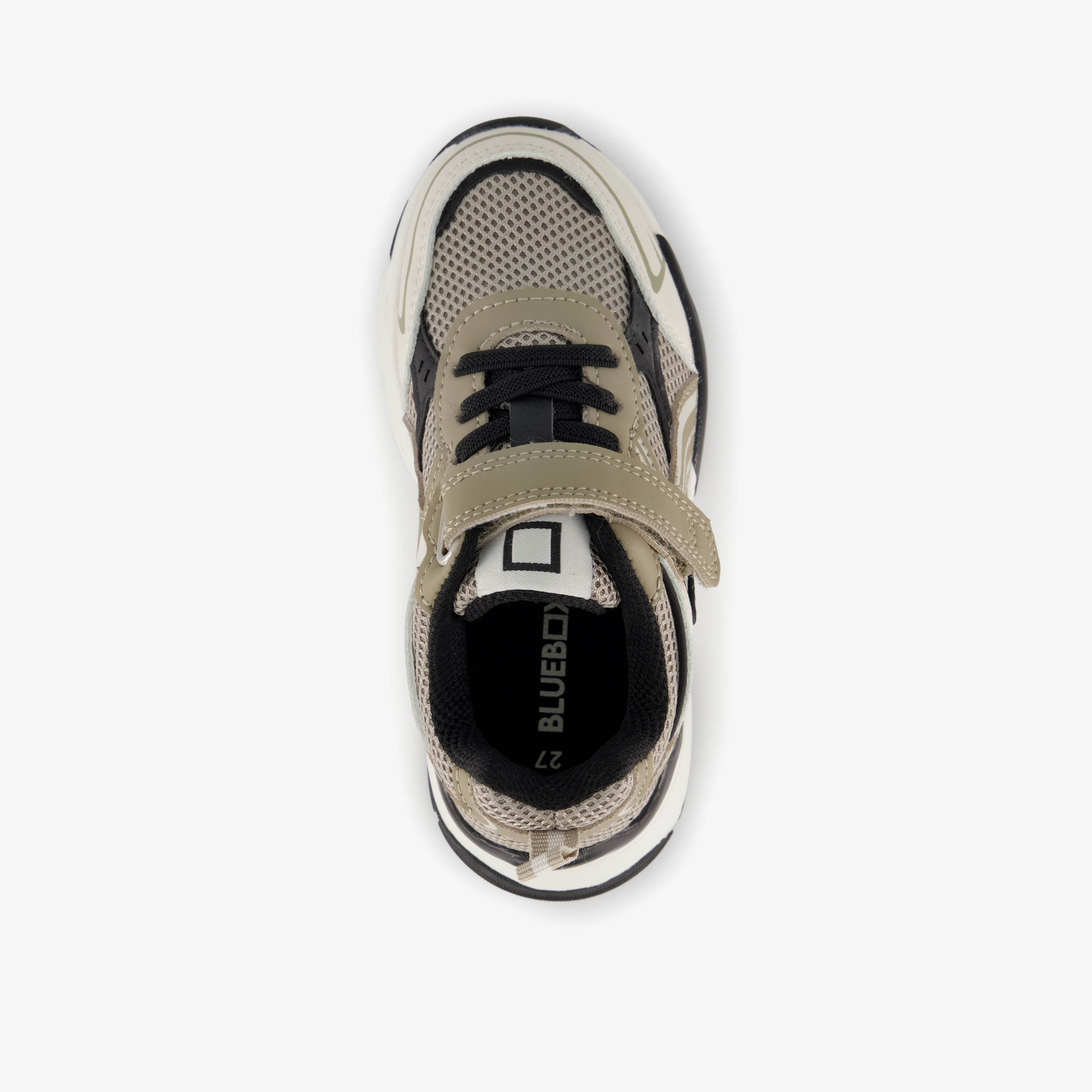 Blue Box jongens sneakers kaki wit – foto 4