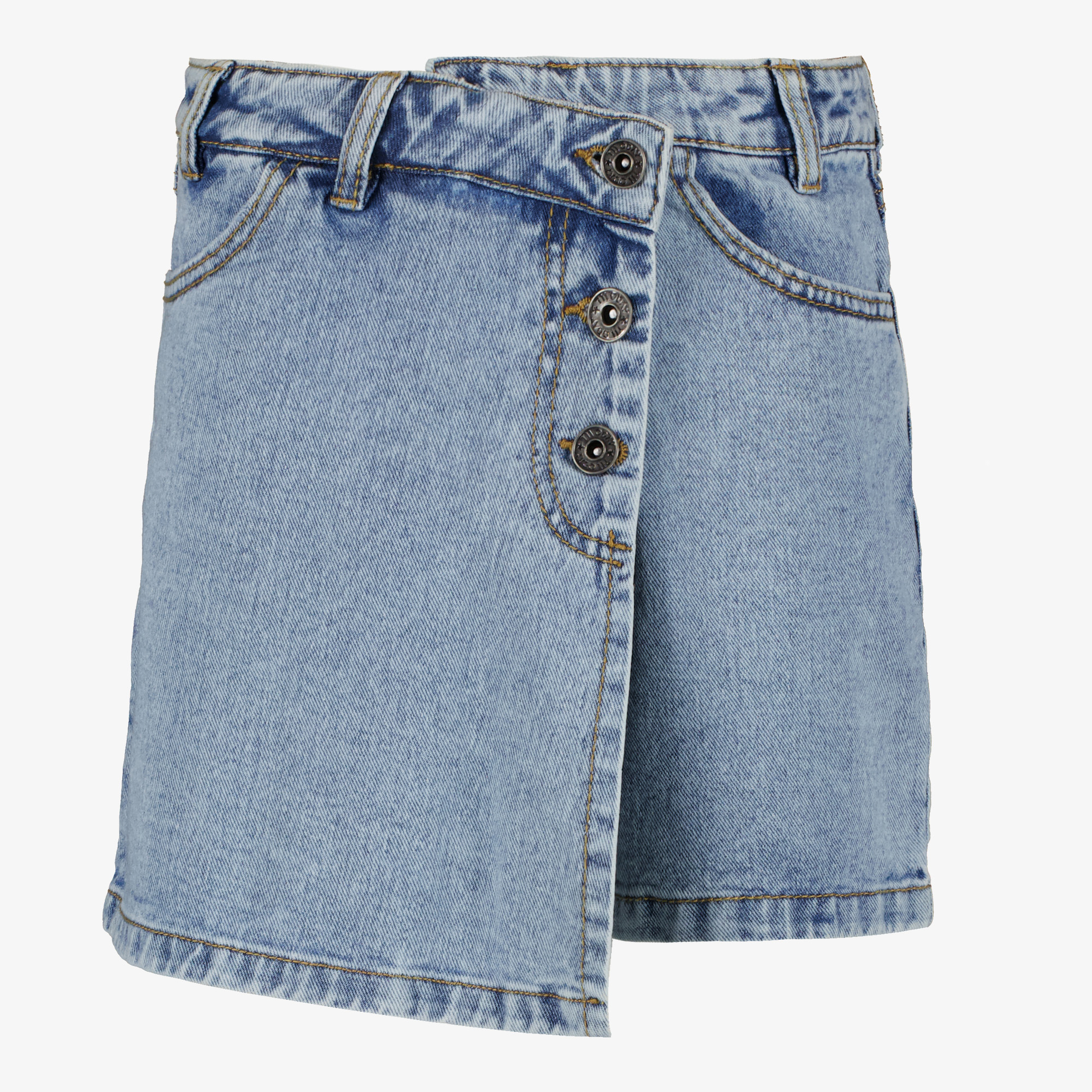 TwoDay meisjes denim skort blauw