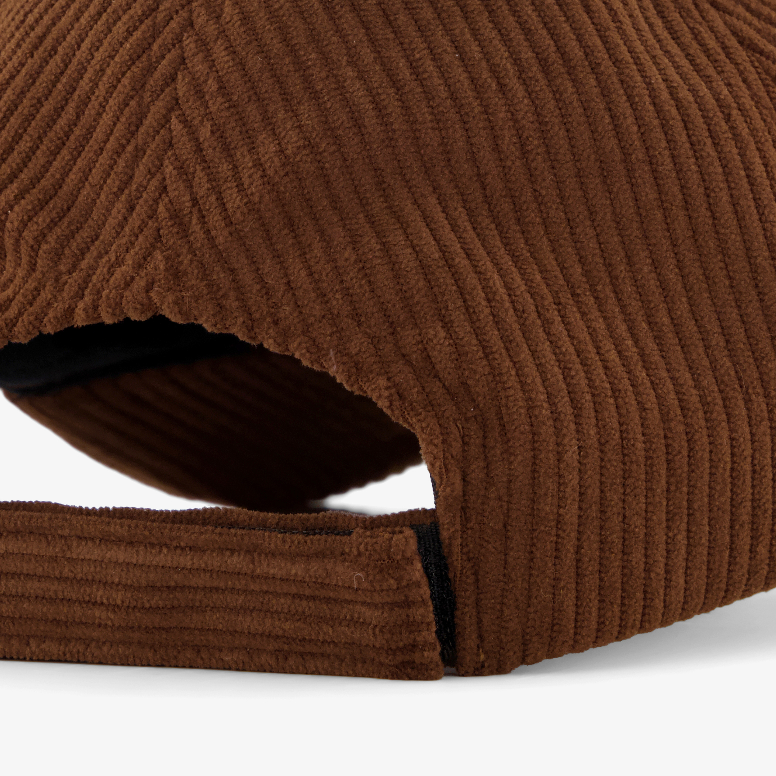 Dames pet bruin met geborduurde letter S petten – foto 5